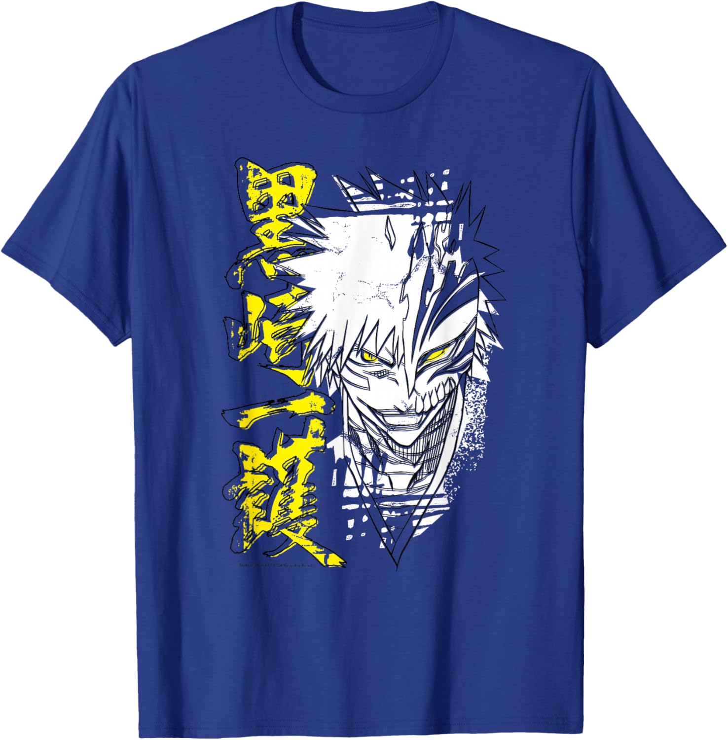 Bleach Ichigo Hollow Outline Sketch Anime T-Shirt for Fans and Collectors - 9