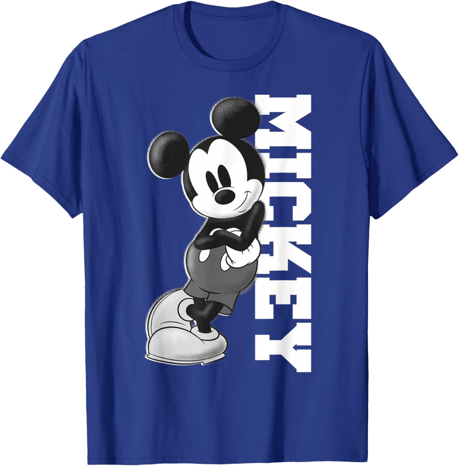 Disney Mickey Mouse White T-Shirt Featuring Fun Name Graphic - 1
