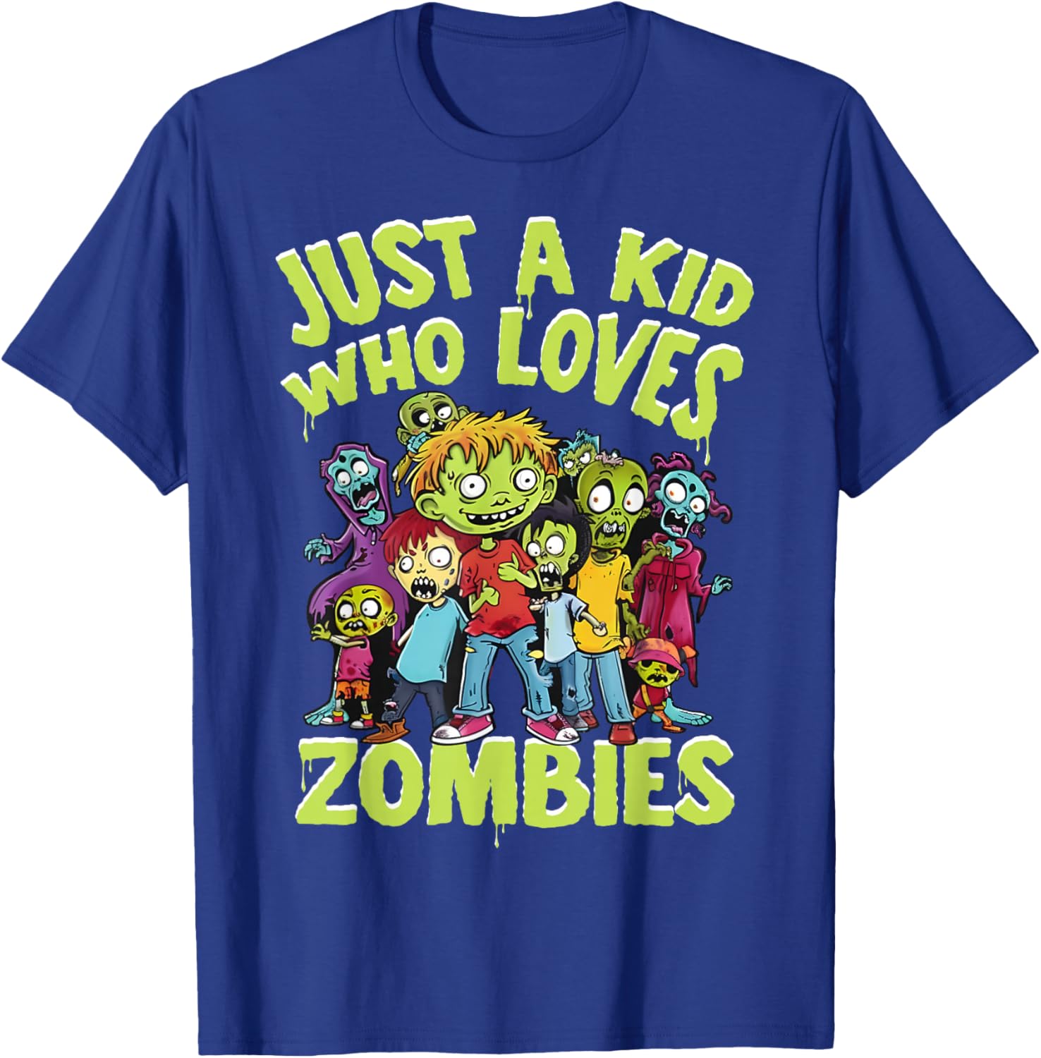 Funny Zombie Love Kids T-Shirt Perfect for Halloween Fun - 16