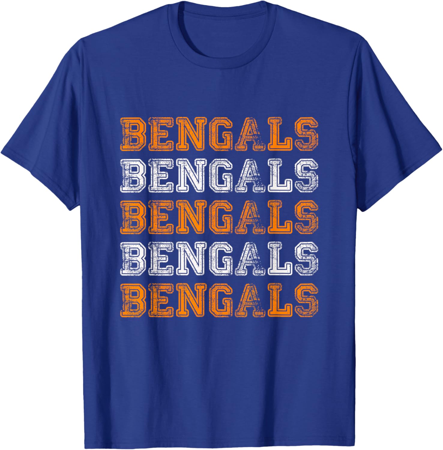 Vintage Retro Bengals T-Shirt for Trendy Sports Fans and Style Enthusiasts - 3