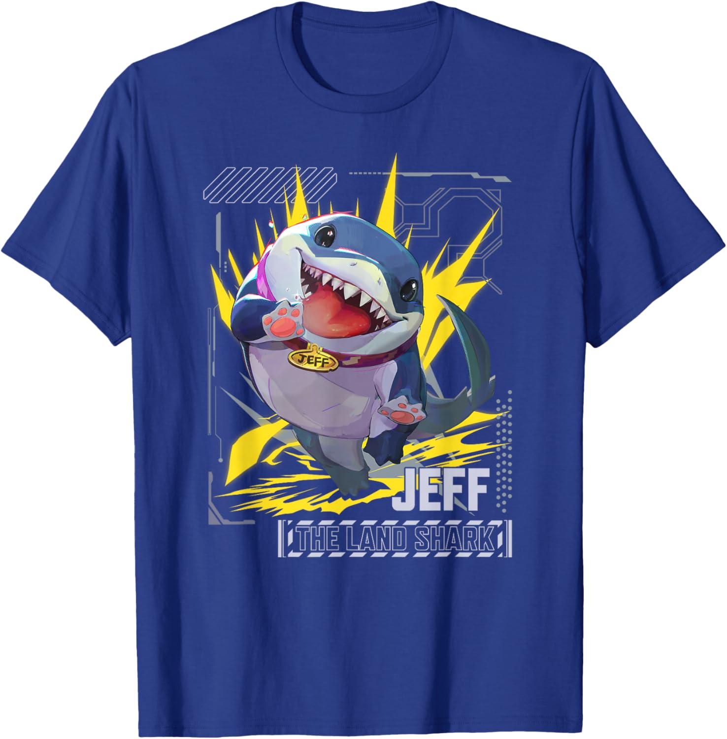 Marvel Rivals Jeff the Land Shark T-Shirt for Superhero Gamers - 8