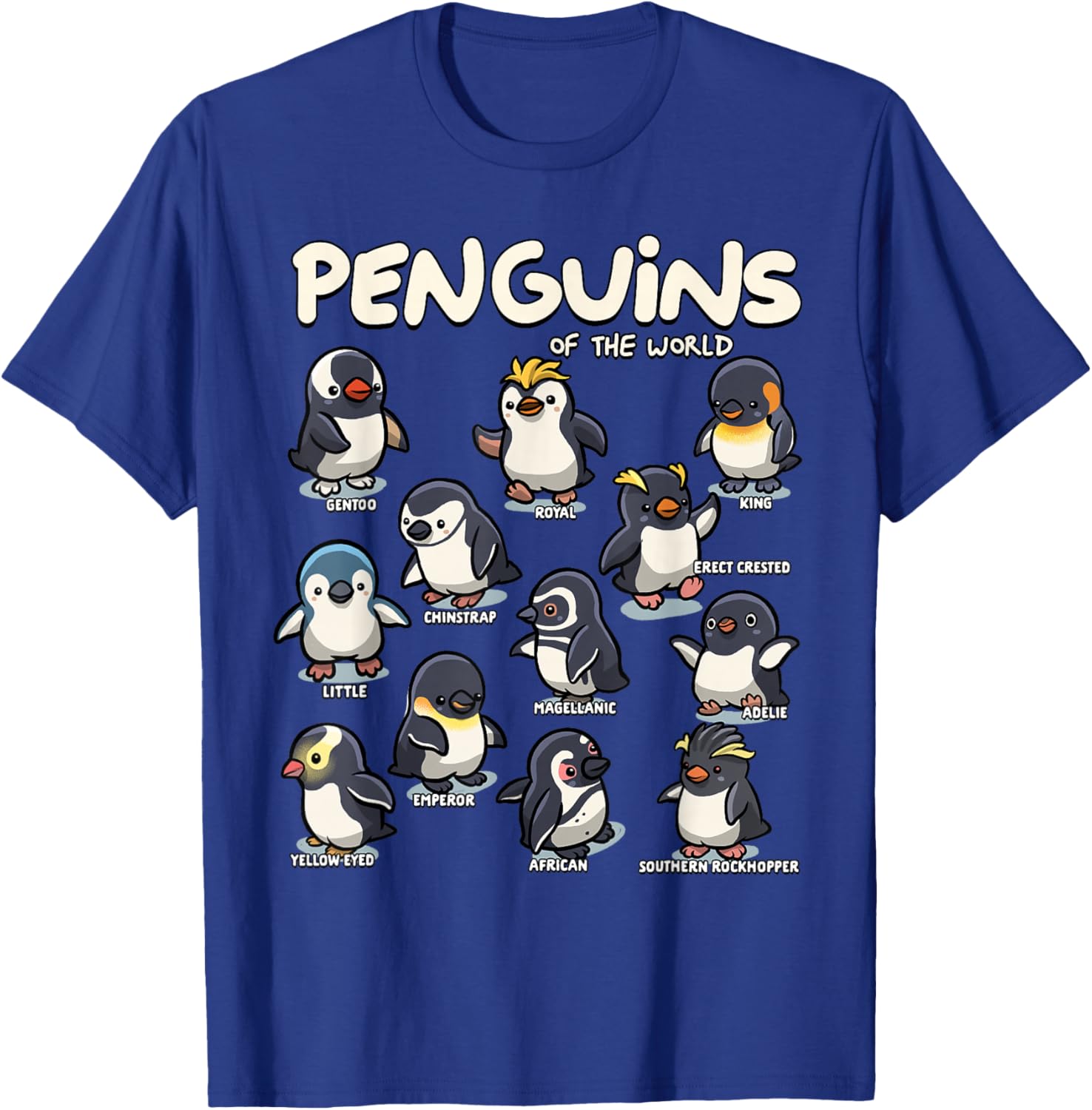 Cute Penguin Lovers T-Shirt for Animal Fans - Stylish Penguin Apparel - 3