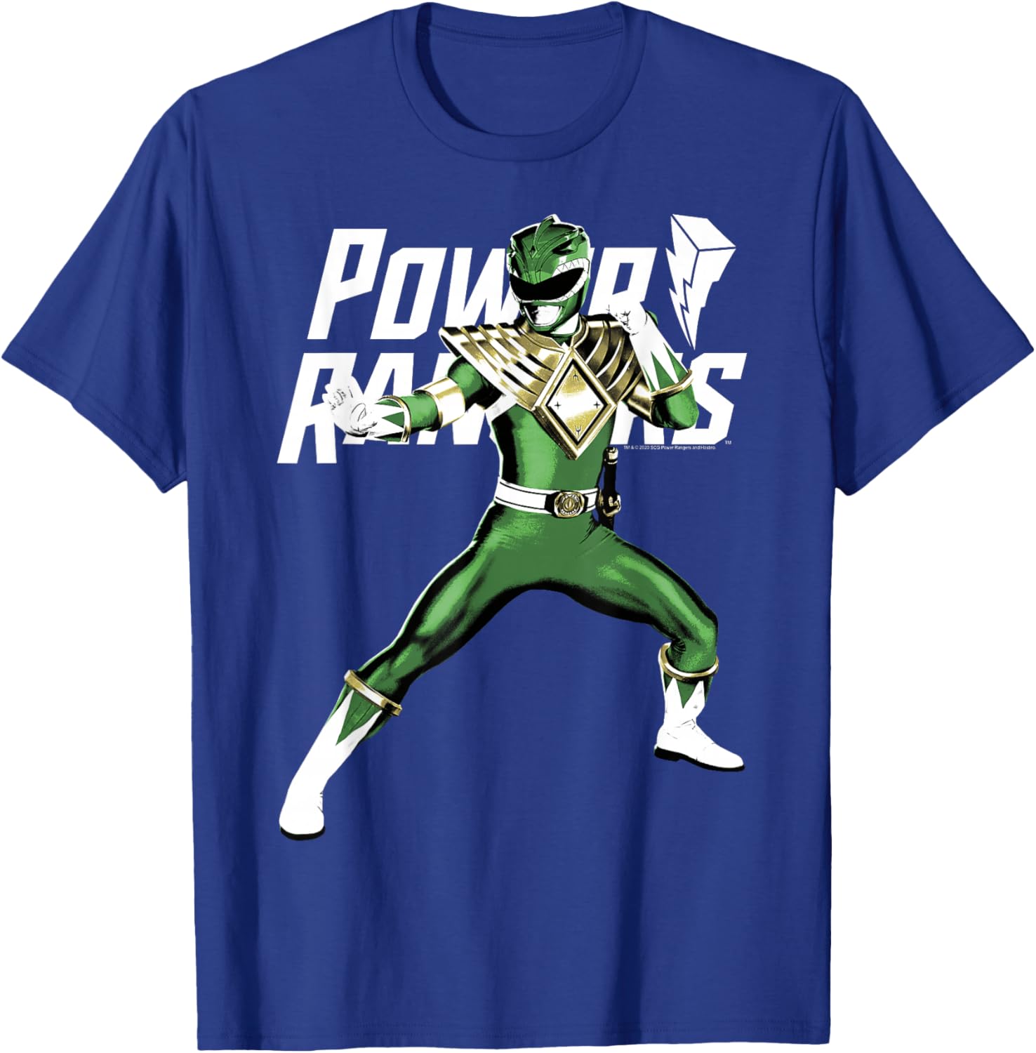 Power Rangers Green Ranger Karate Action Pose T-Shirt for Fans - 9