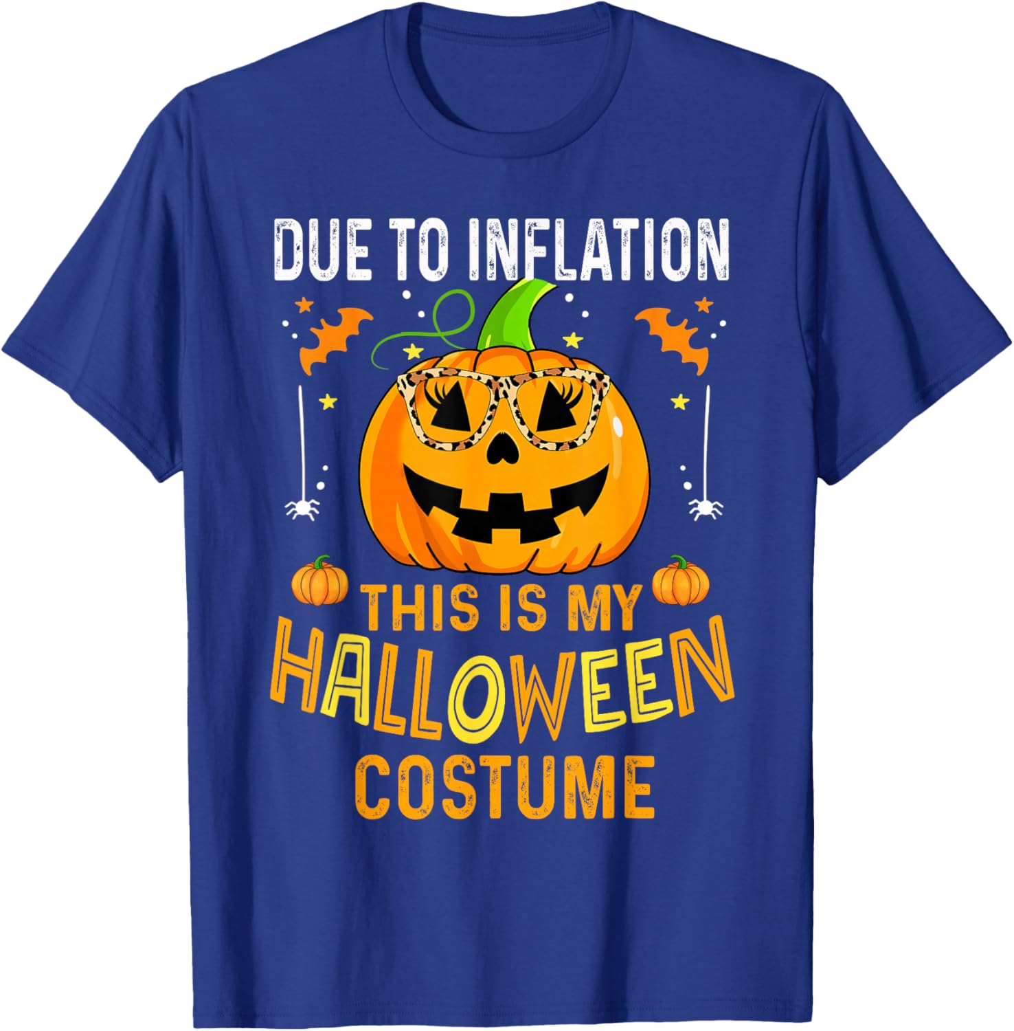 Funny Pumpkin Halloween T-Shirt for Men and Women - Spooky 2025 Costume - 2