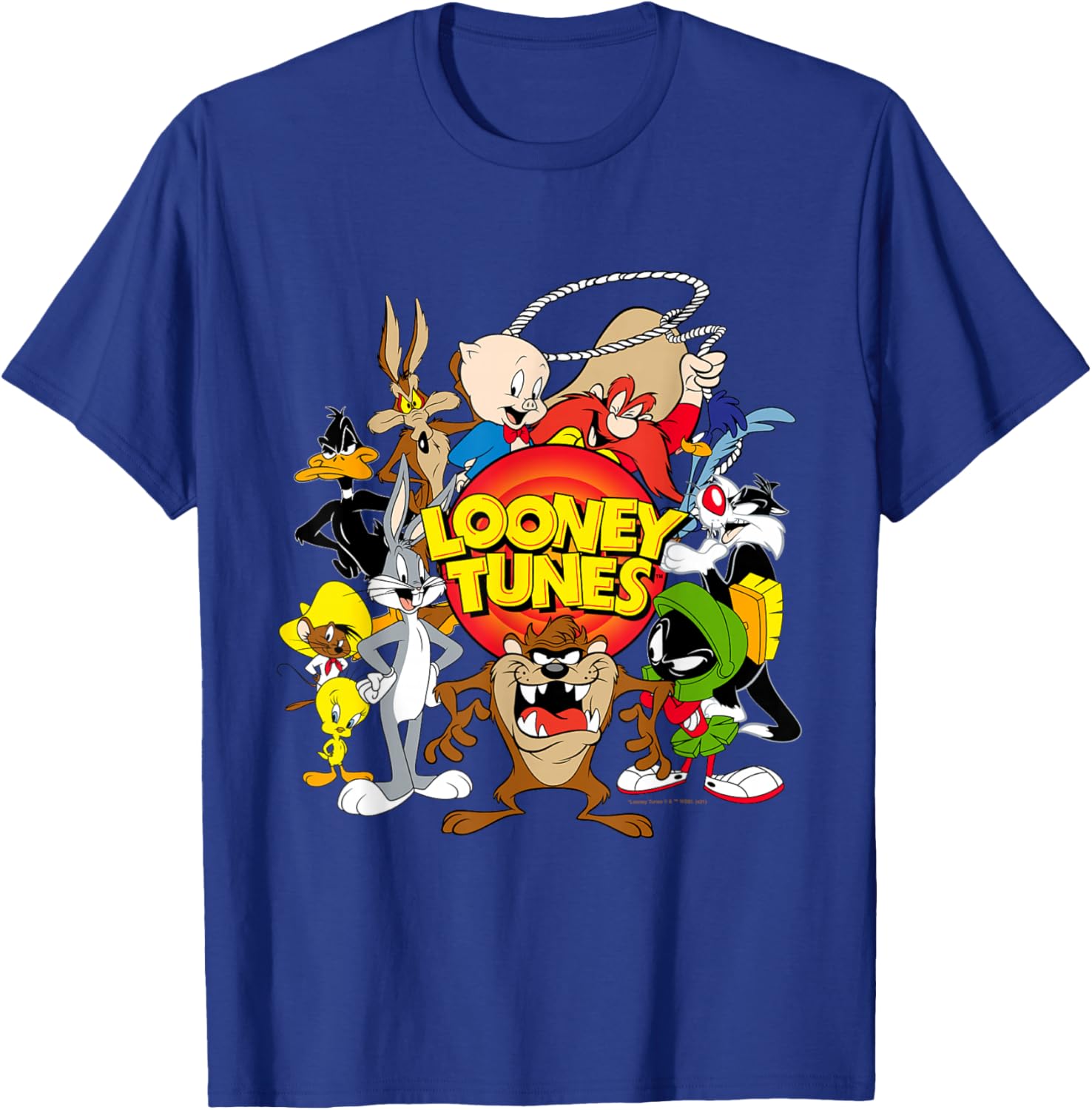 Looney Tunes Character Group T-Shirt for Fun Cartoon Lovers - 13
