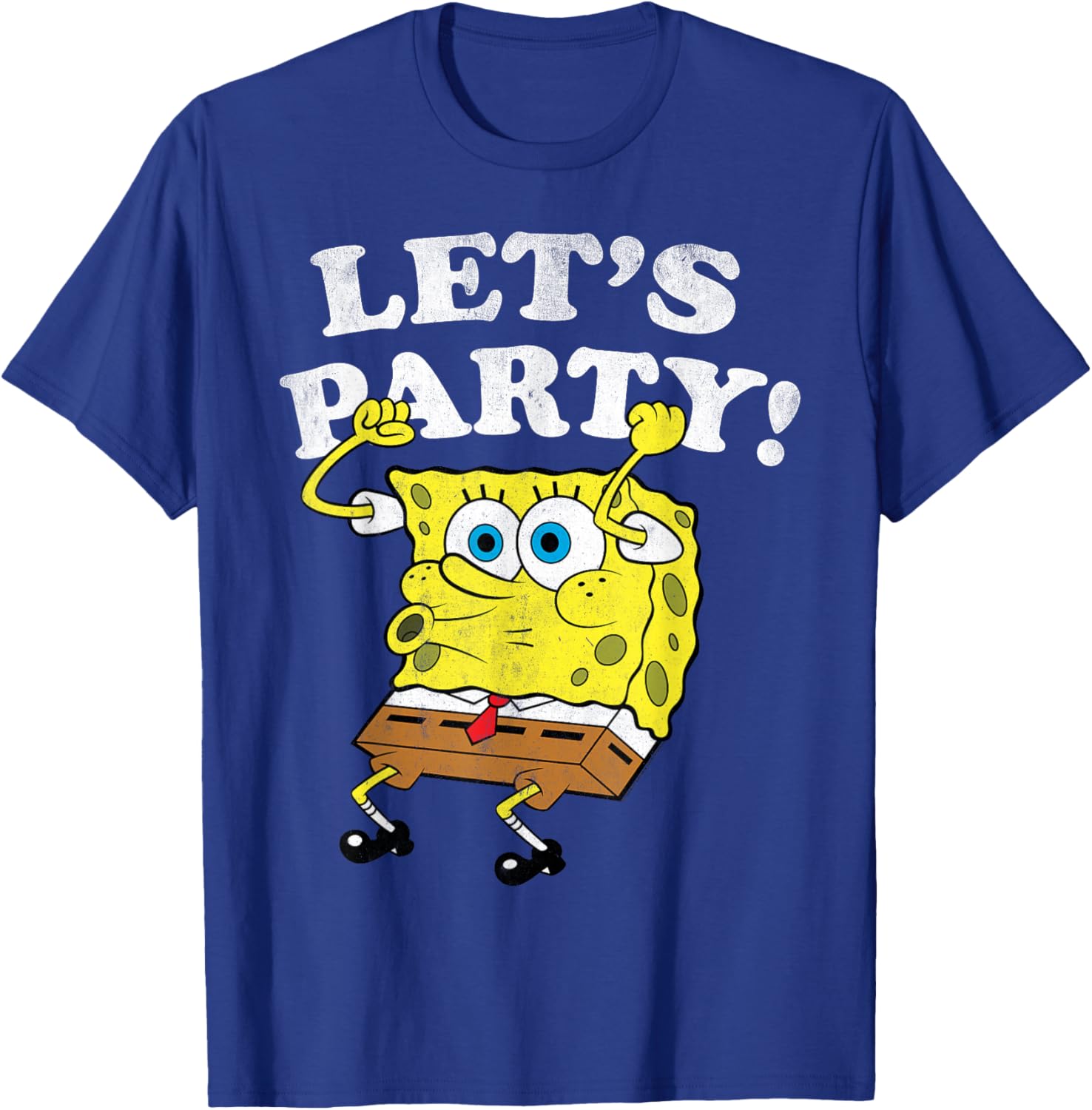 SpongeBob SquarePants Let's Party T-Shirt for Fun Kids Apparel - 2