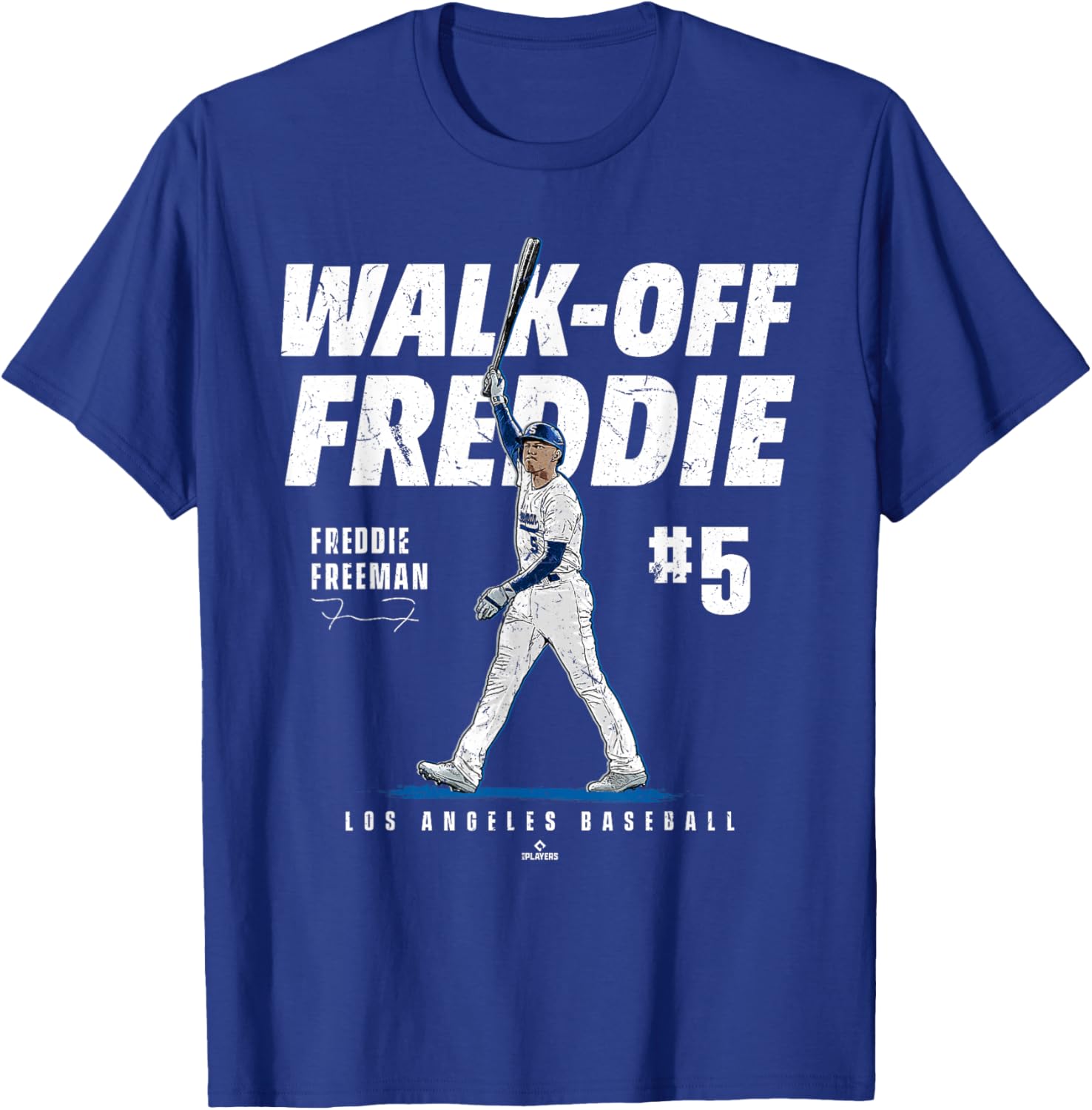 Freddie Freeman Walk-Off T-Shirt for Los Angeles Baseball Fans - 4