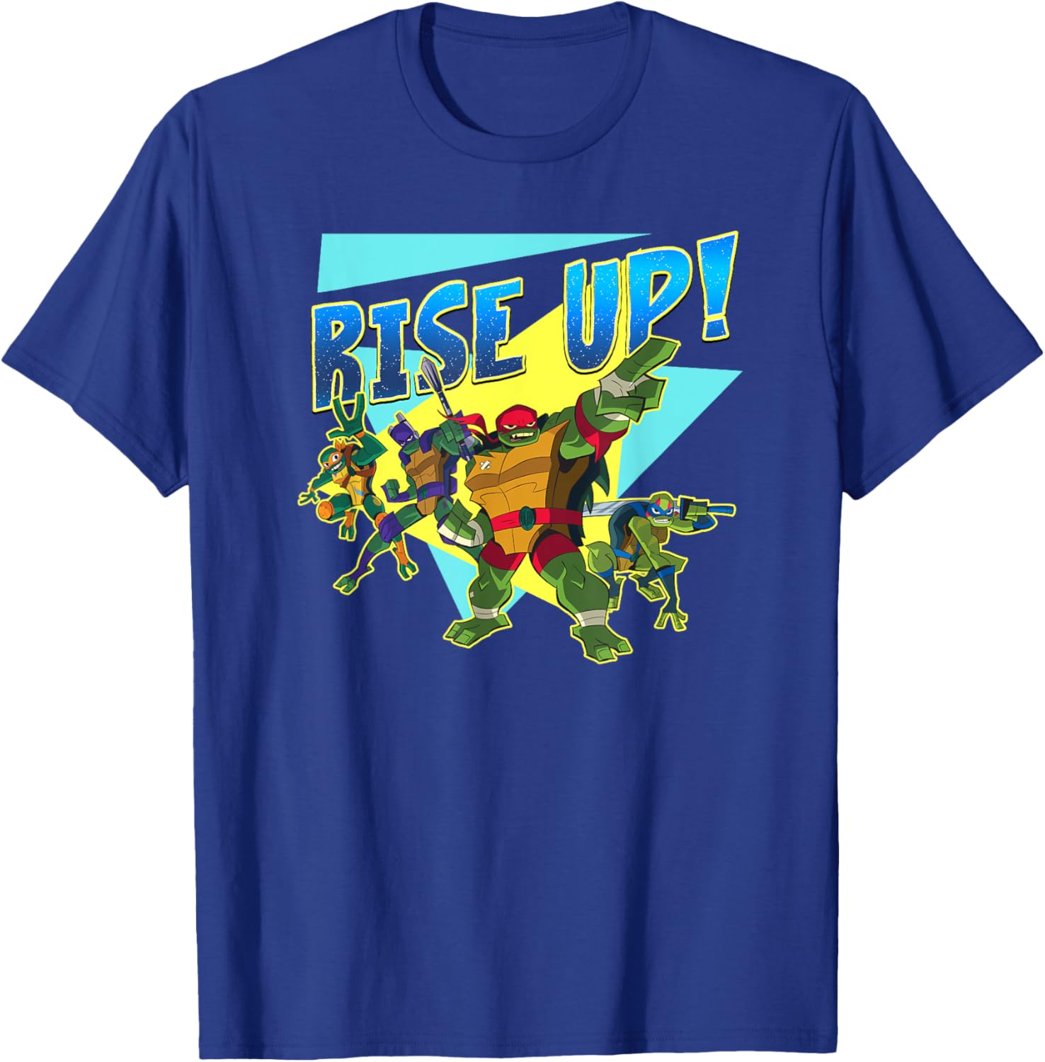 Mademark TMNT Rise Up T-Shirt for Fans of Teenage Mutant Ninja Turtles - 16