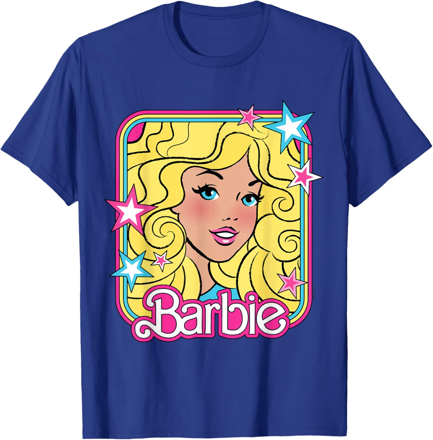 Retro Barbie 70s Star Portrait T-Shirt for Fashionable Fans - 8