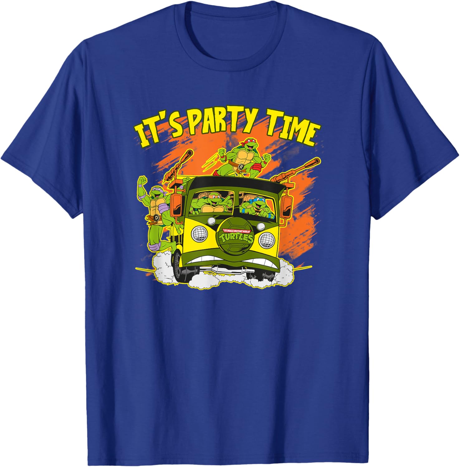 Mademark Teenage Mutant Ninja Turtles Party Time T-Shirt for Kids - 4