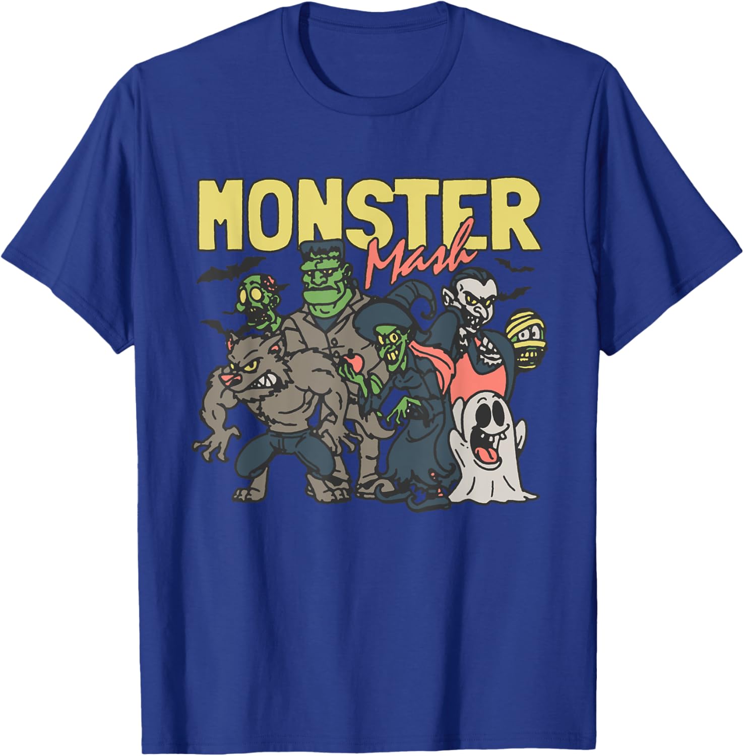Monster Mash Halloween T-Shirt Fun Costume Characters for Parties - 20