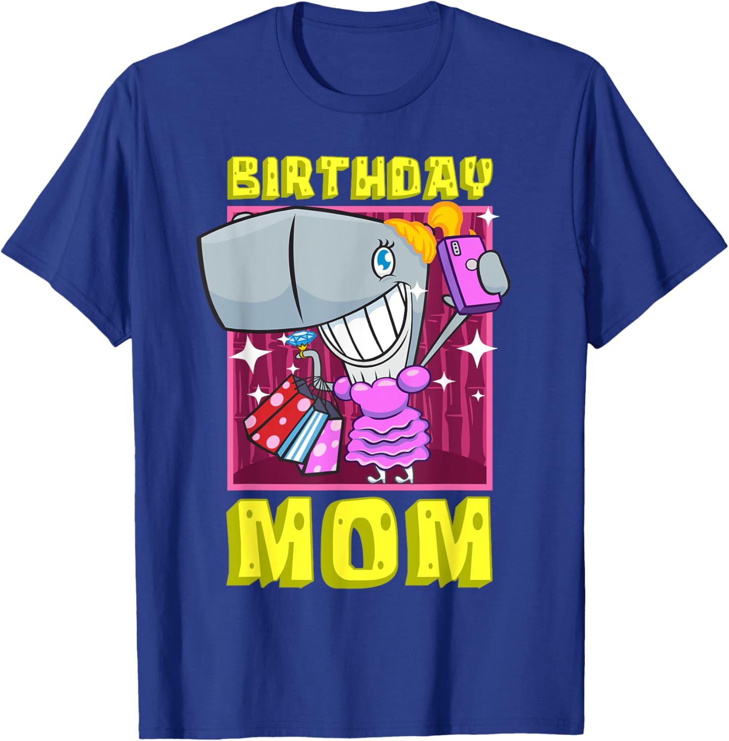 Mademark x SpongeBob SquarePants Pearl Krabs Birthday Mom T-Shirt - 3