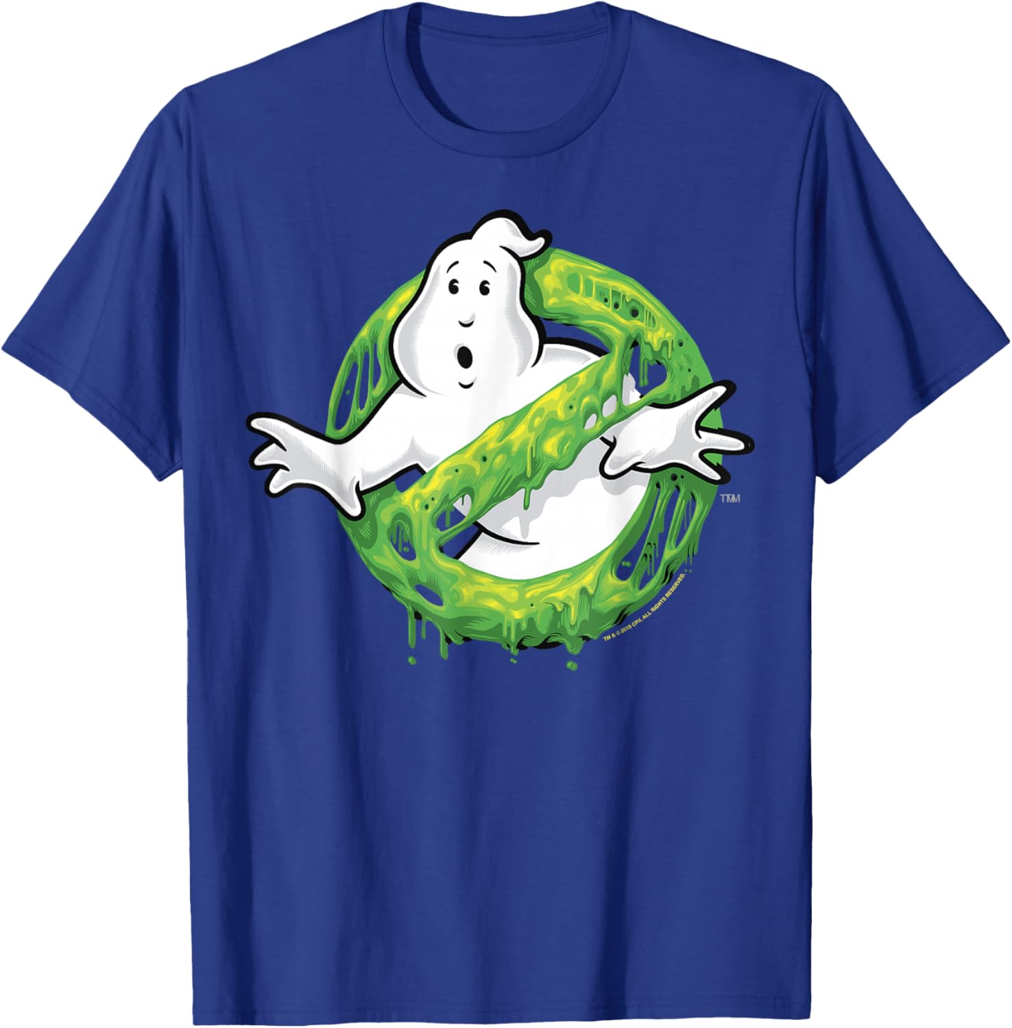 Ghostbusters Classic Slime Ghost Logo Graphic T-Shirt for Fans - 11