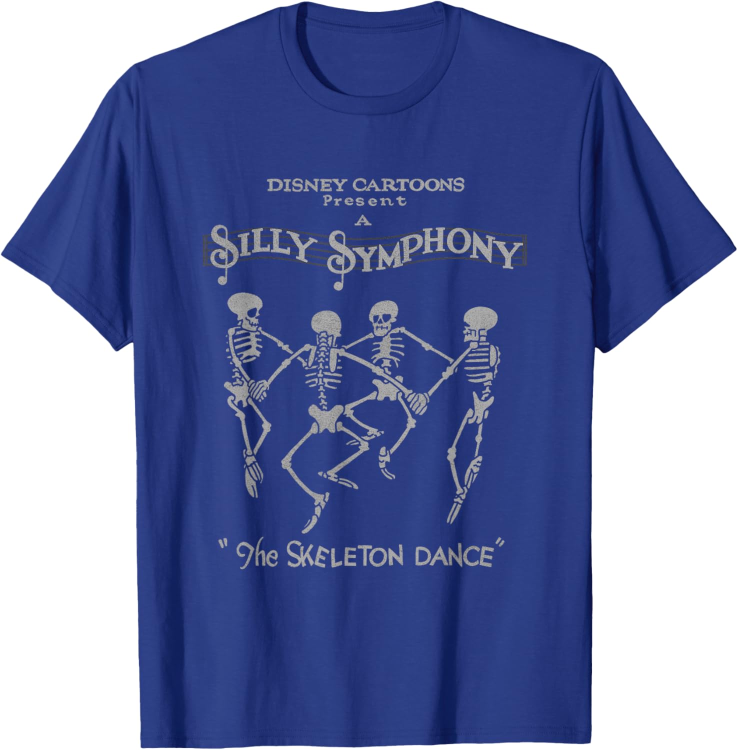 Disney Silly Symphonies Skeleton Dance Vintage Logo T-Shirt for Fans - 6
