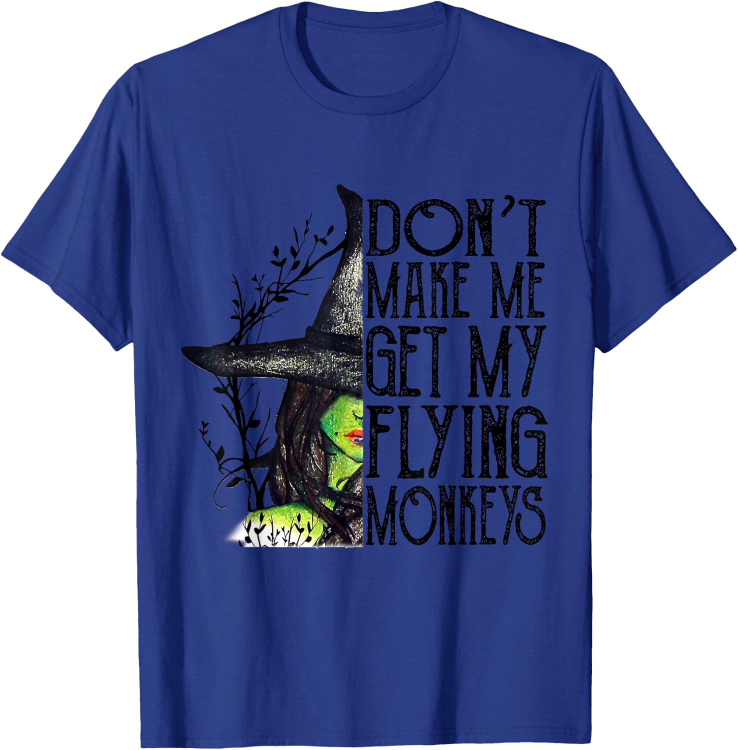 Funny Witch Halloween T-Shirt Get My Flying Monkeys Gift for Her - 5