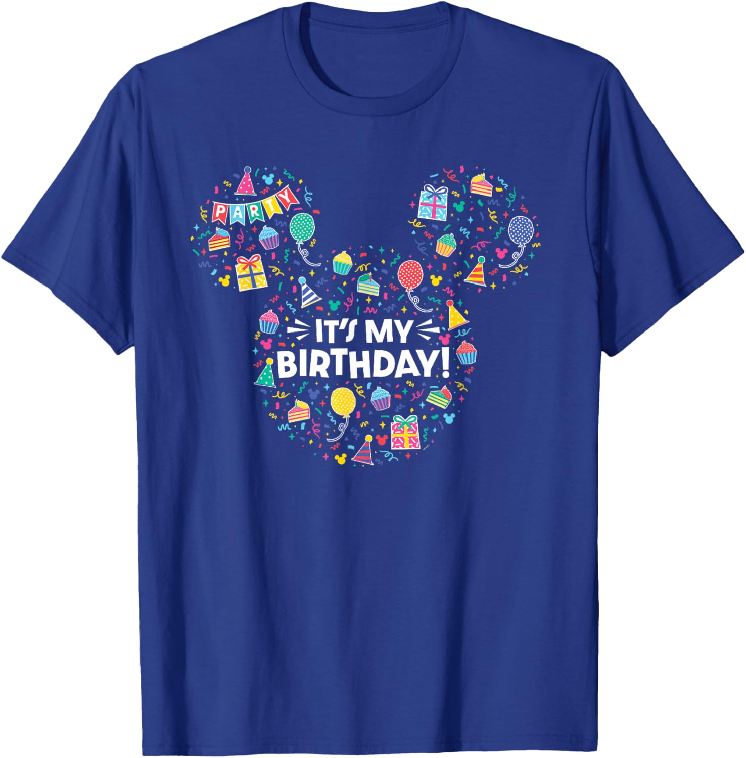 Mickey Mouse Birthday T-Shirt with Iconic Ears for Fun Celebrations - 3