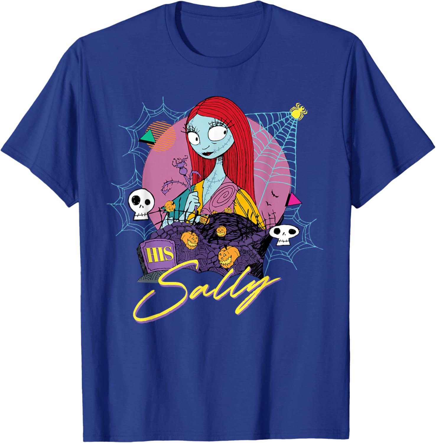 Disney The Nightmare Before Christmas Matching His Sally T-Shirt for Couples - 1