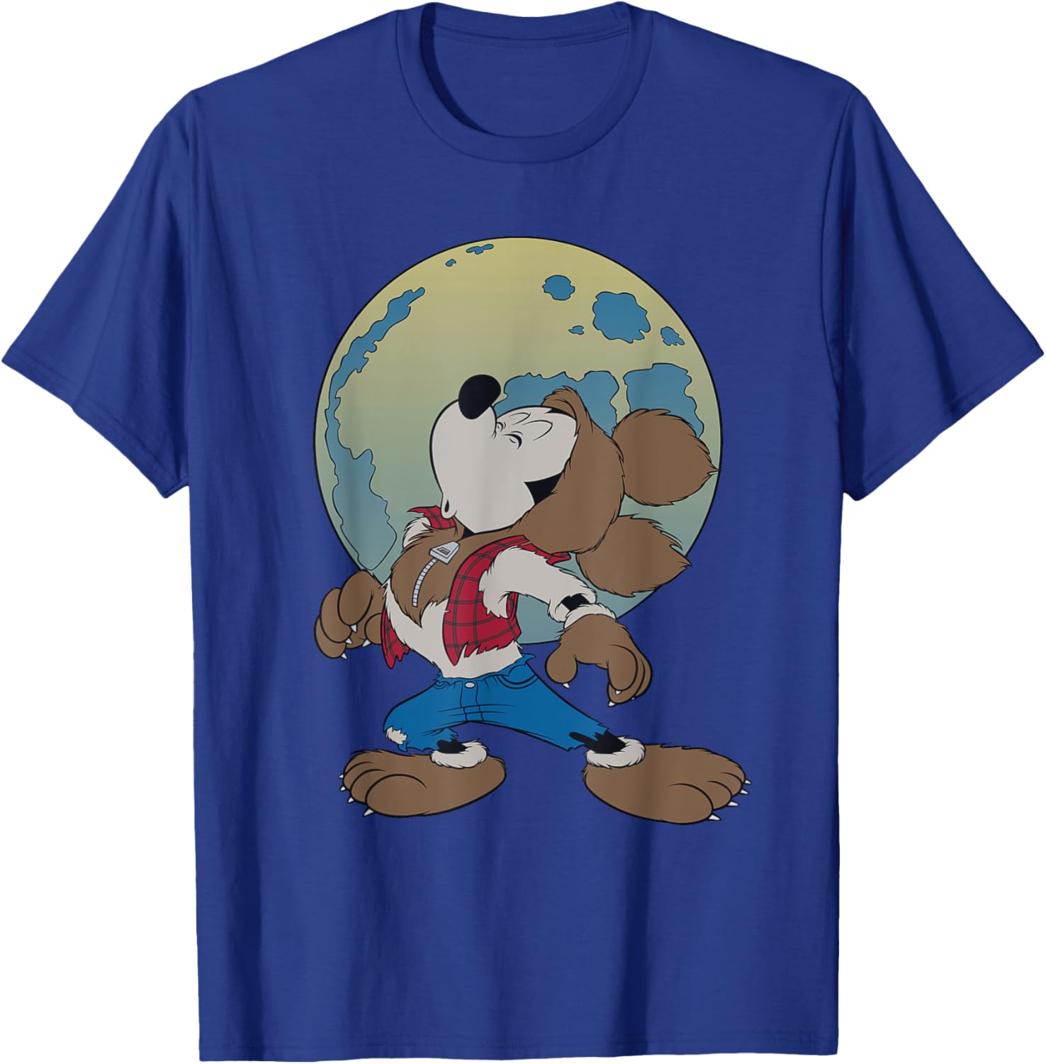 Mickey Mouse Werewolf Halloween Costume T-Shirt for Fun Celebrations - 10