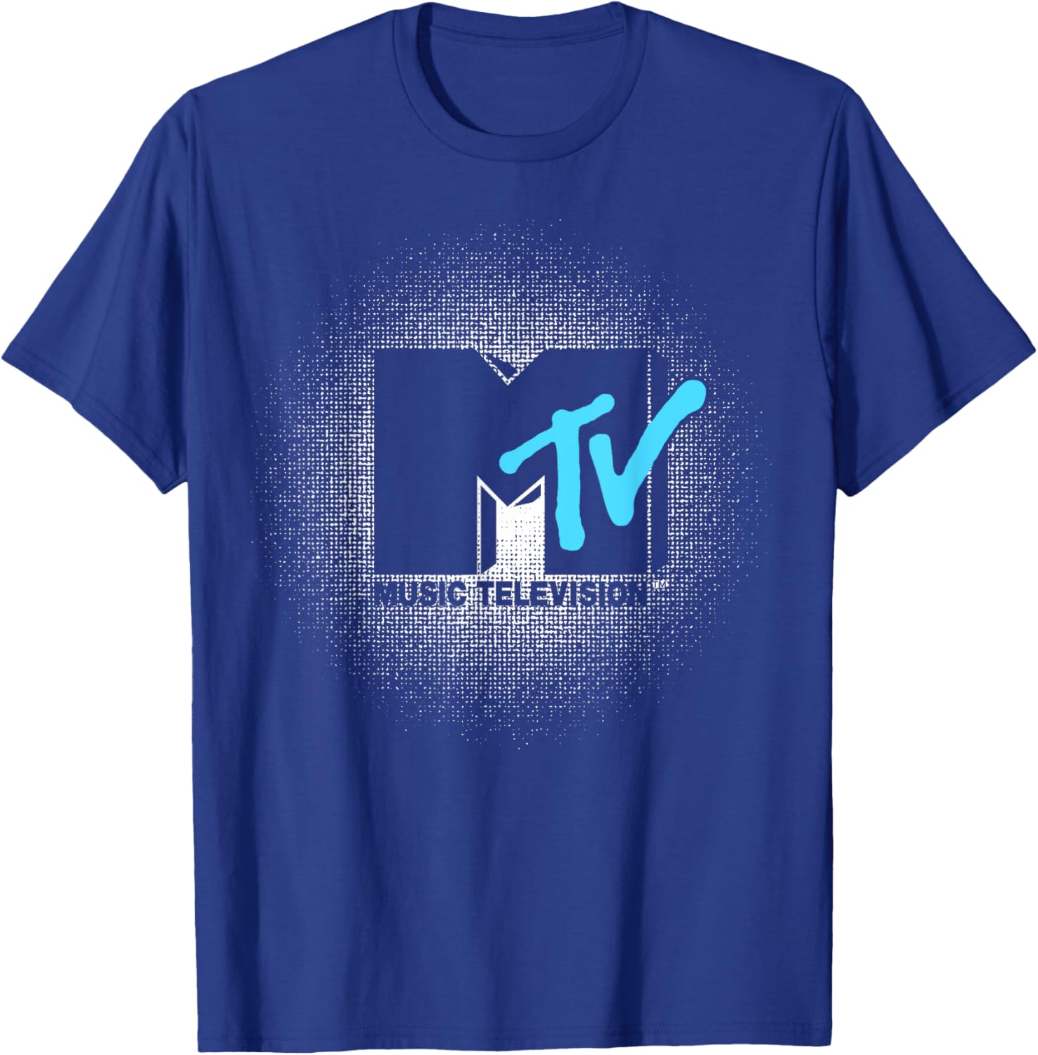 Mademark MTV Vintage Half Tone Burst Logo T-Shirt for Stylish Comfort - 3