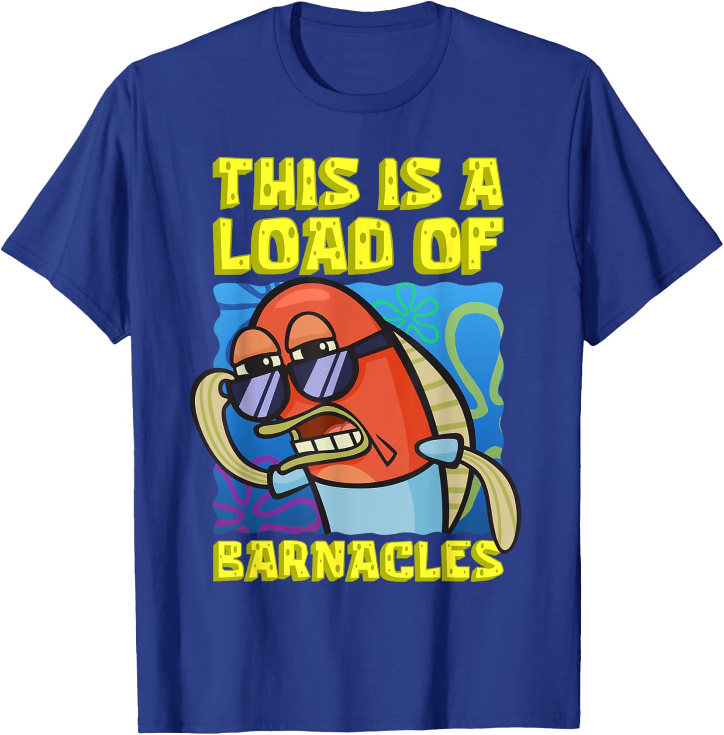 Funny SpongeBob Barnacles T-Shirt - Mademark x SpongeBob Apparel - 4