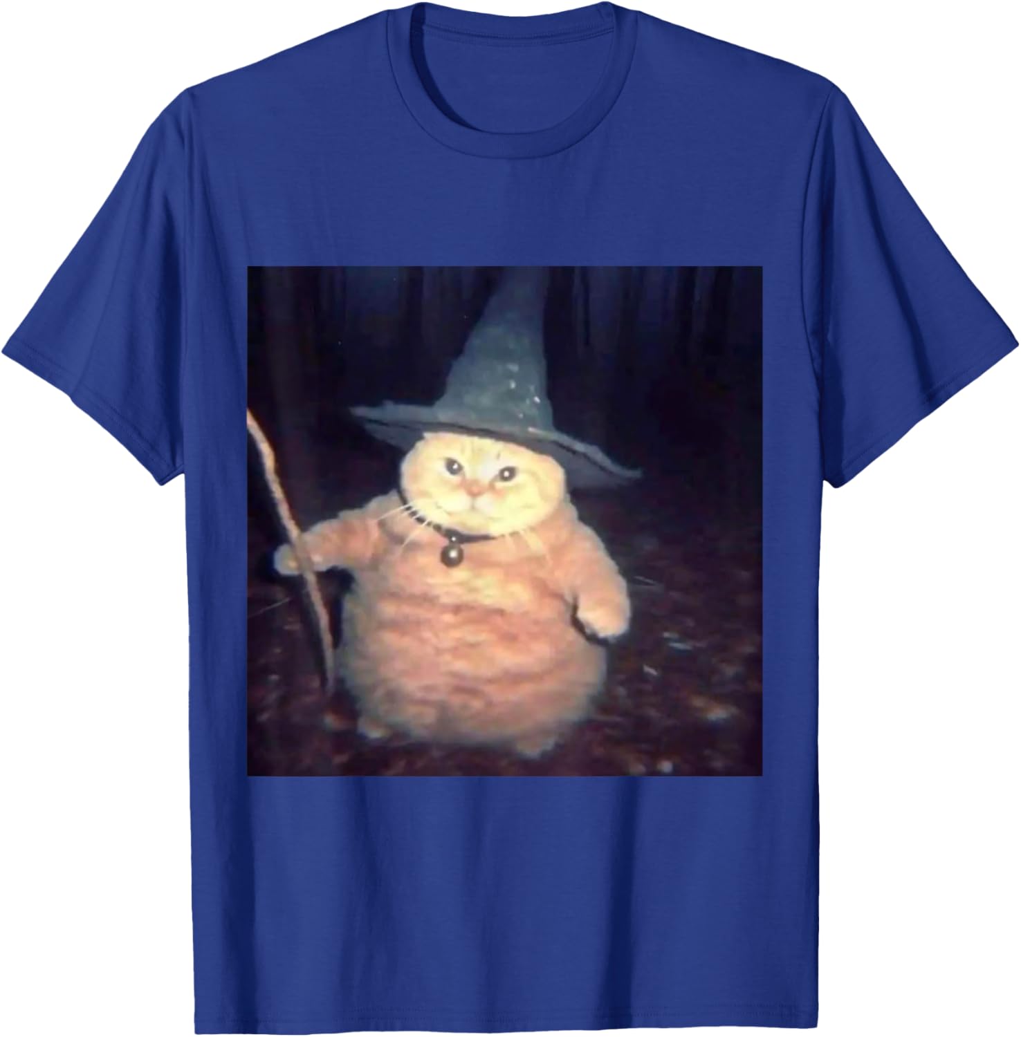 Funny Wizard Cat Halloween T-Shirt for Cat Lovers and Meme Fans - 25