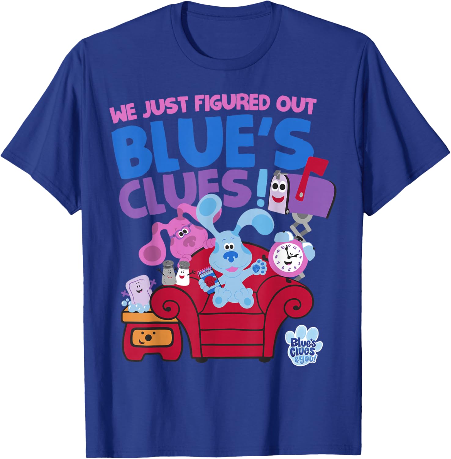 Blue's Clues & You Just Figured Out Group Shot T-Shirt for Kids - 4