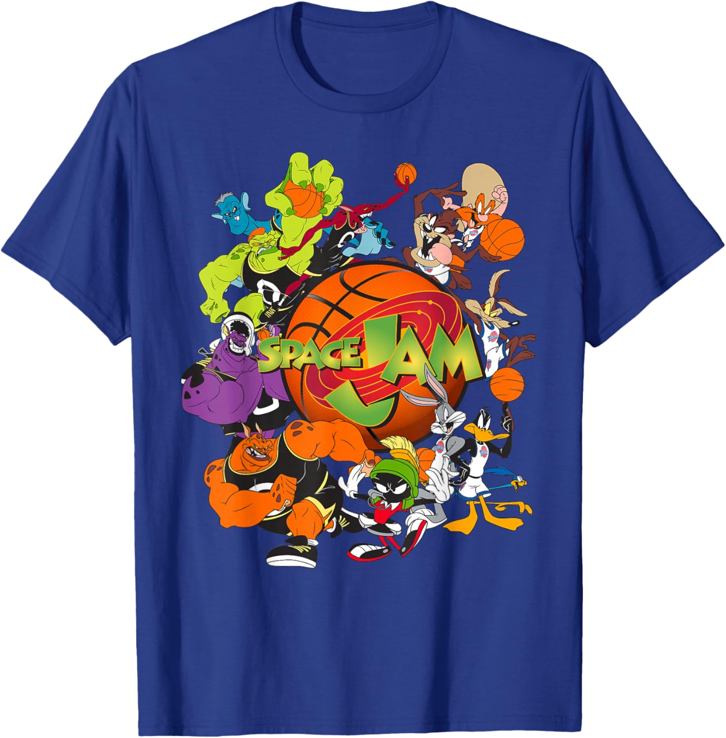 Space Jam Monstars and Tune Squad T-Shirt for Fans and Players - 1