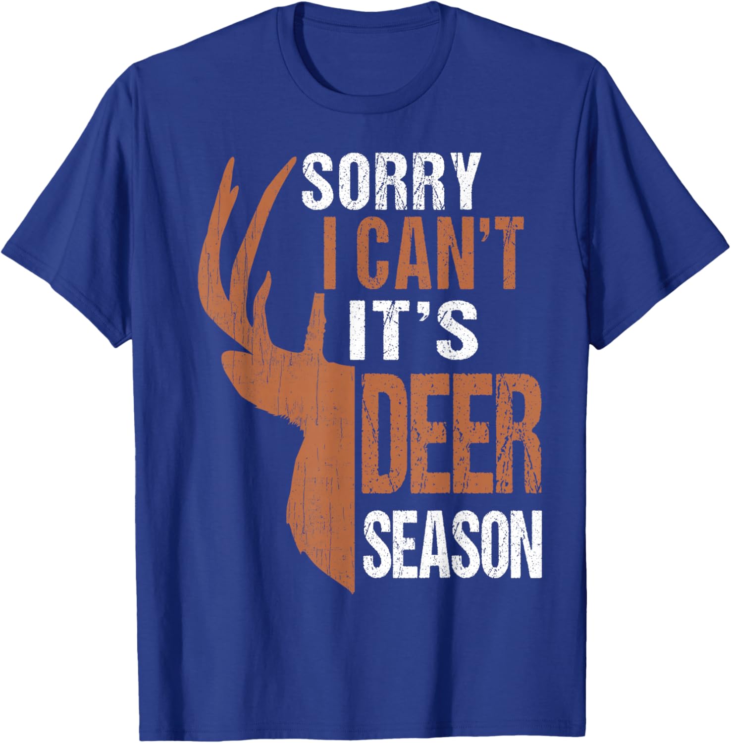 Funny Hunting Gift T-Shirt for Dads - Sorry Deer Season Design - 12