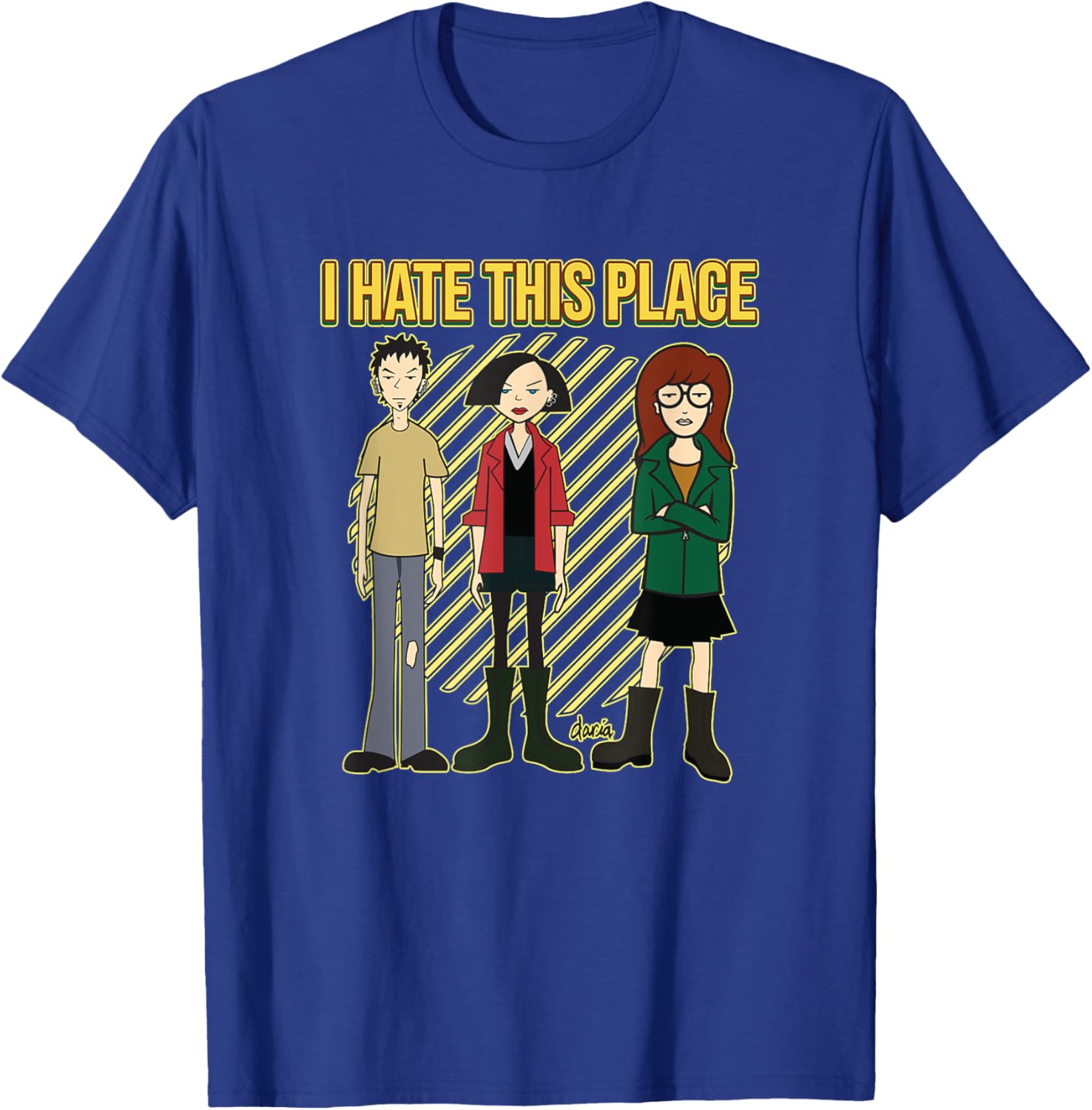Mademark x Daria I Hate This Place T-Shirt for Stylish Comfort - 11