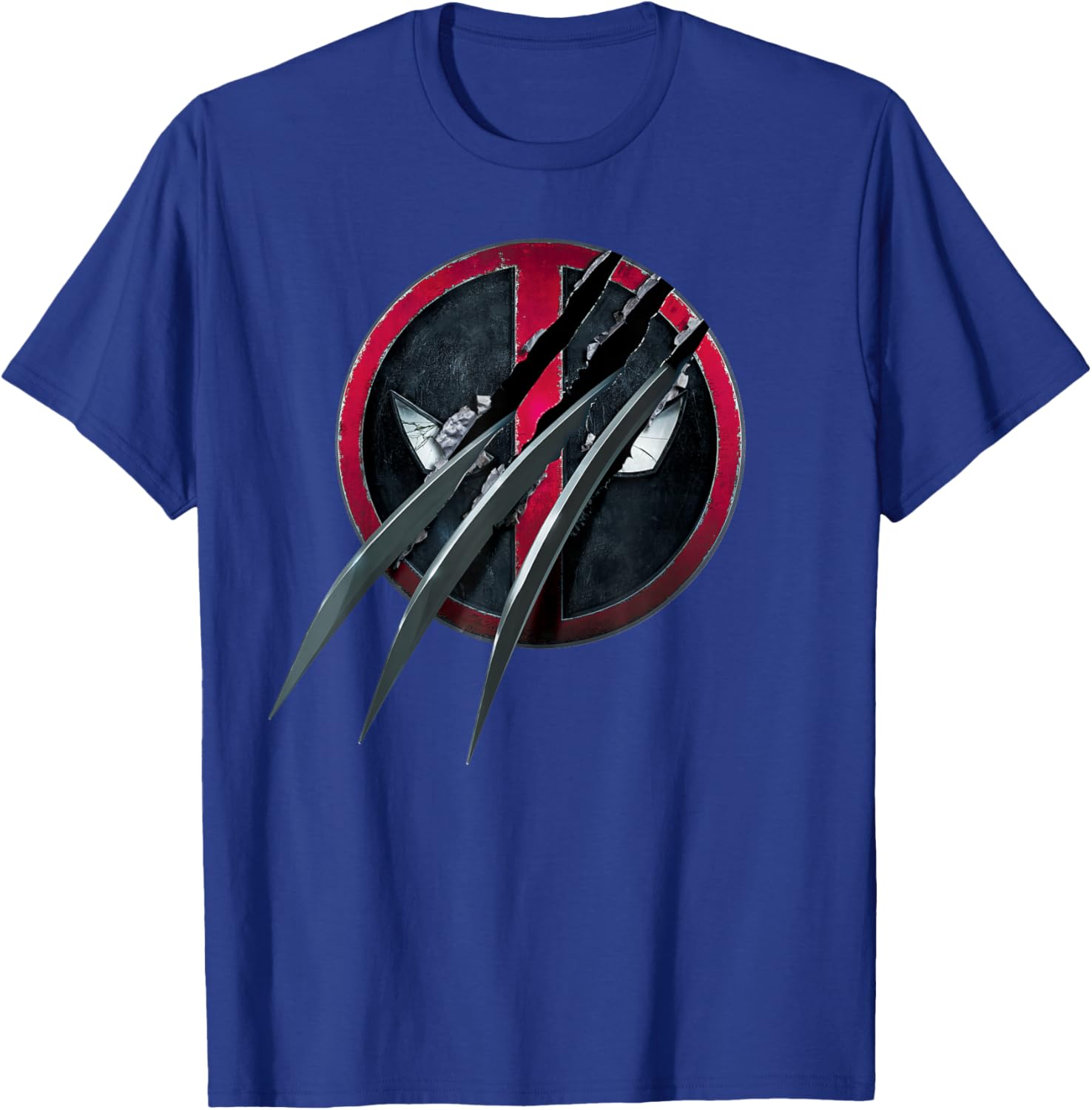 Deadpool and Wolverine Icon T-Shirt with Claws for Marvel Fans - 3
