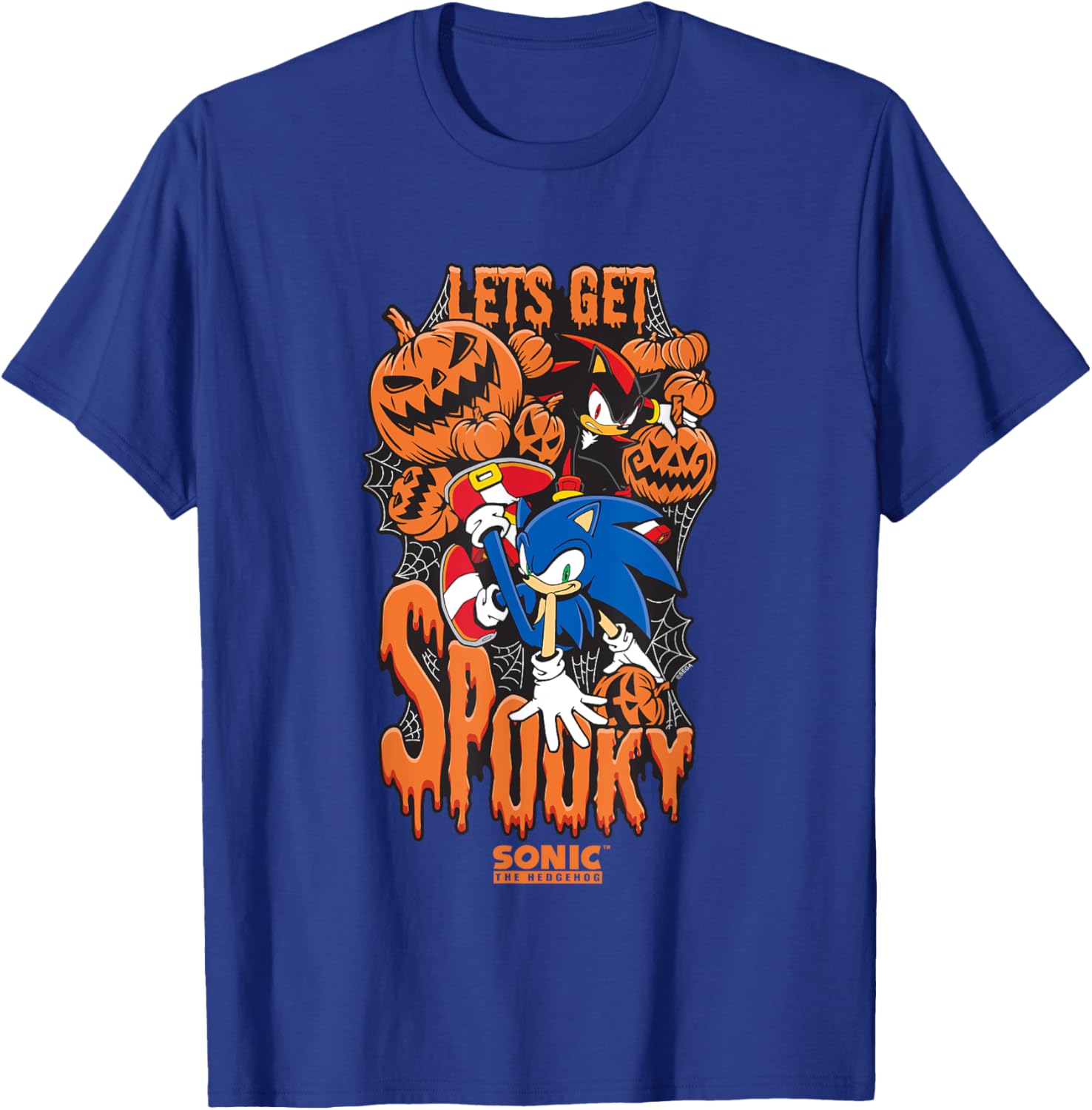 Sonic The Hedgehog Halloween Spooky T-Shirt for Fans of Sonic & Shadow - 13