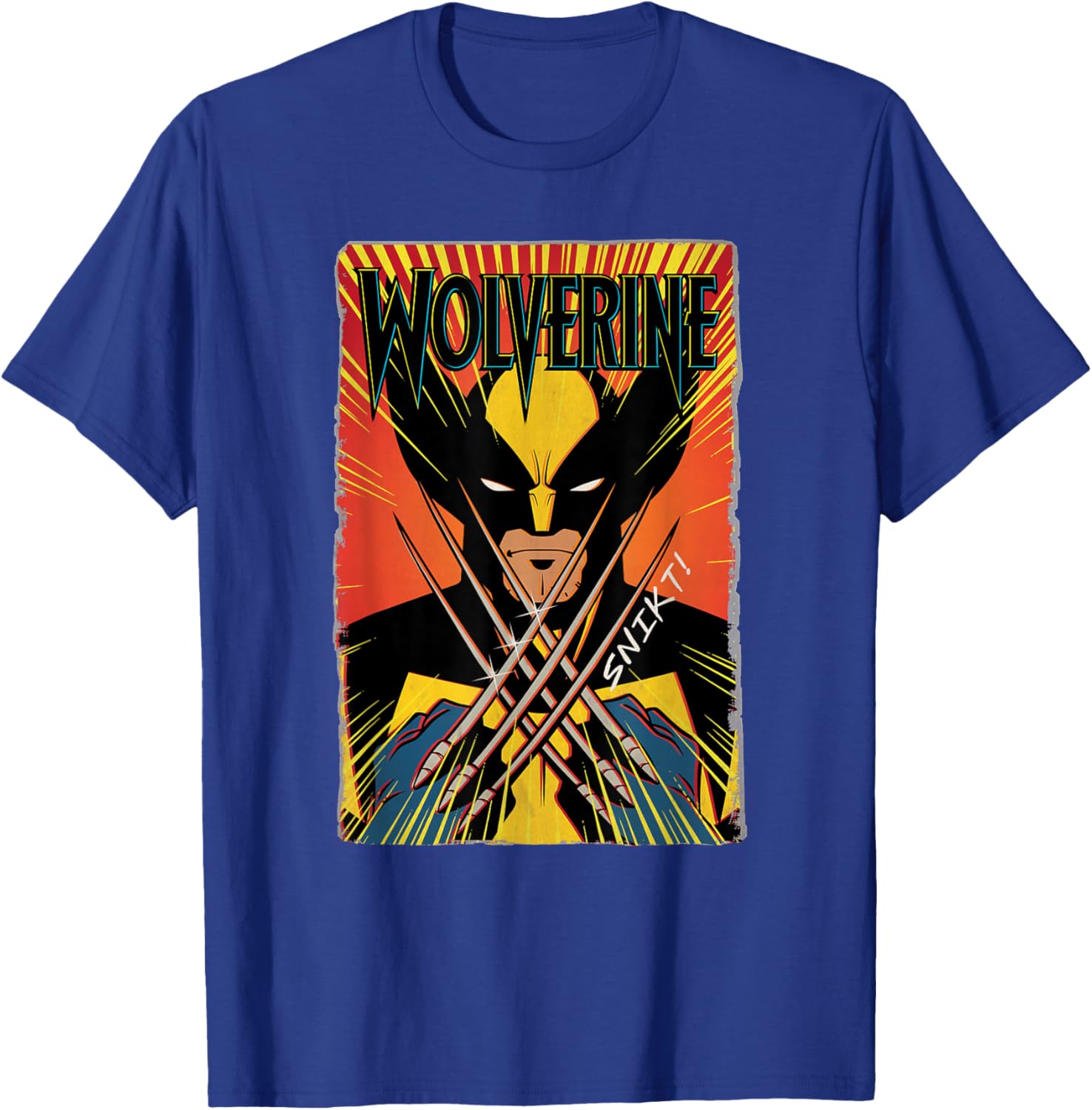 Vintage X-Men 97 Wolverine Claws Snikt T-Shirt for Marvel Fans - 6