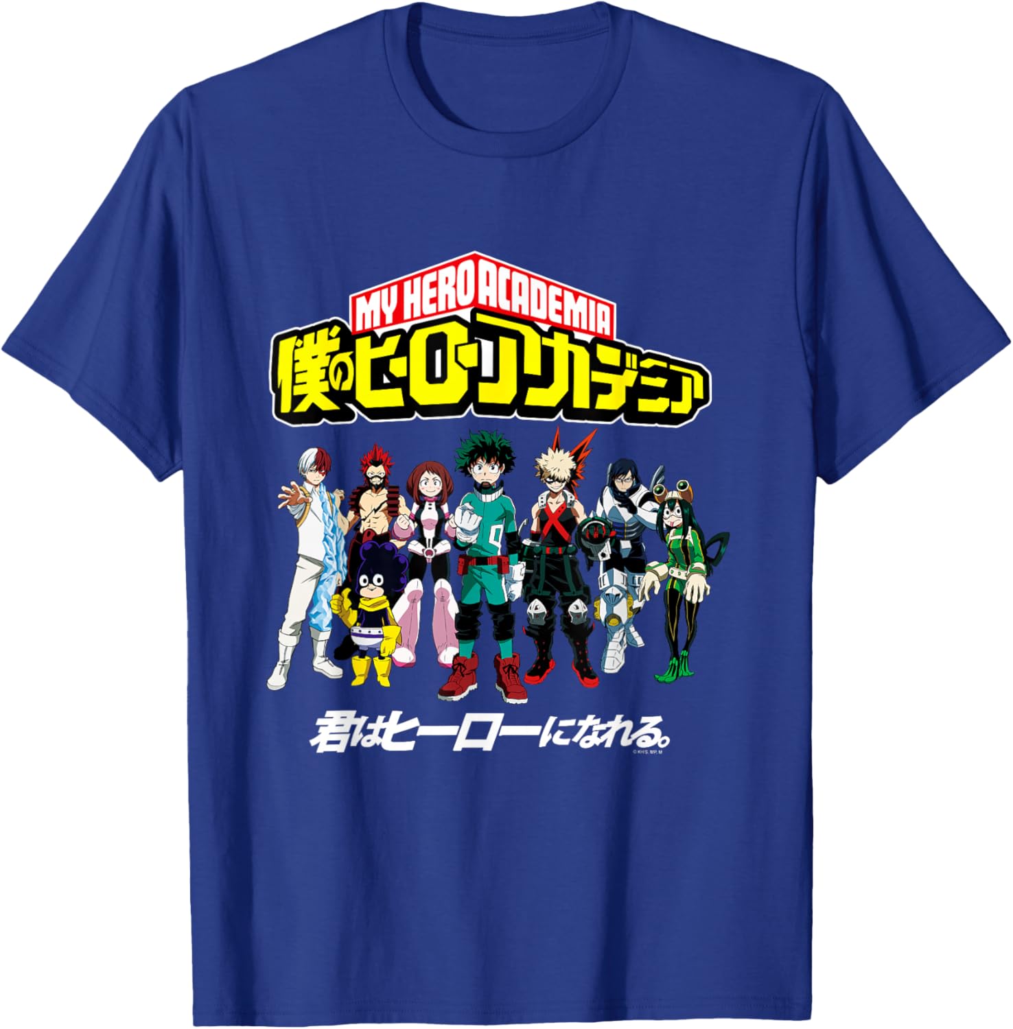 My Hero Academia Class 1A T-Shirt Featuring Heroic Group Shot Design - 2