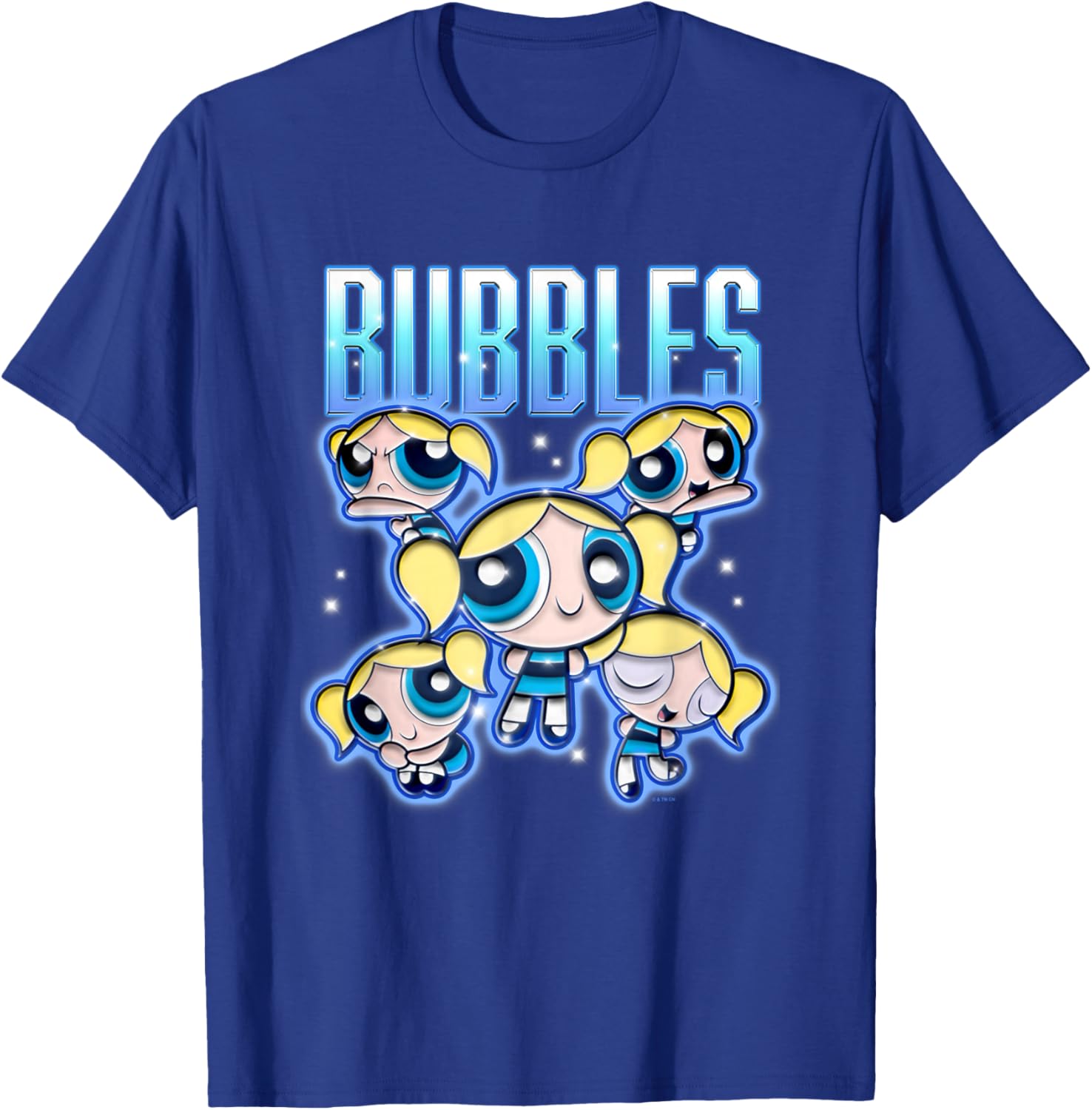 Powerpuff Girls Bubbles Multi Pose T-Shirt for Fun and Stylish Outfits - 5