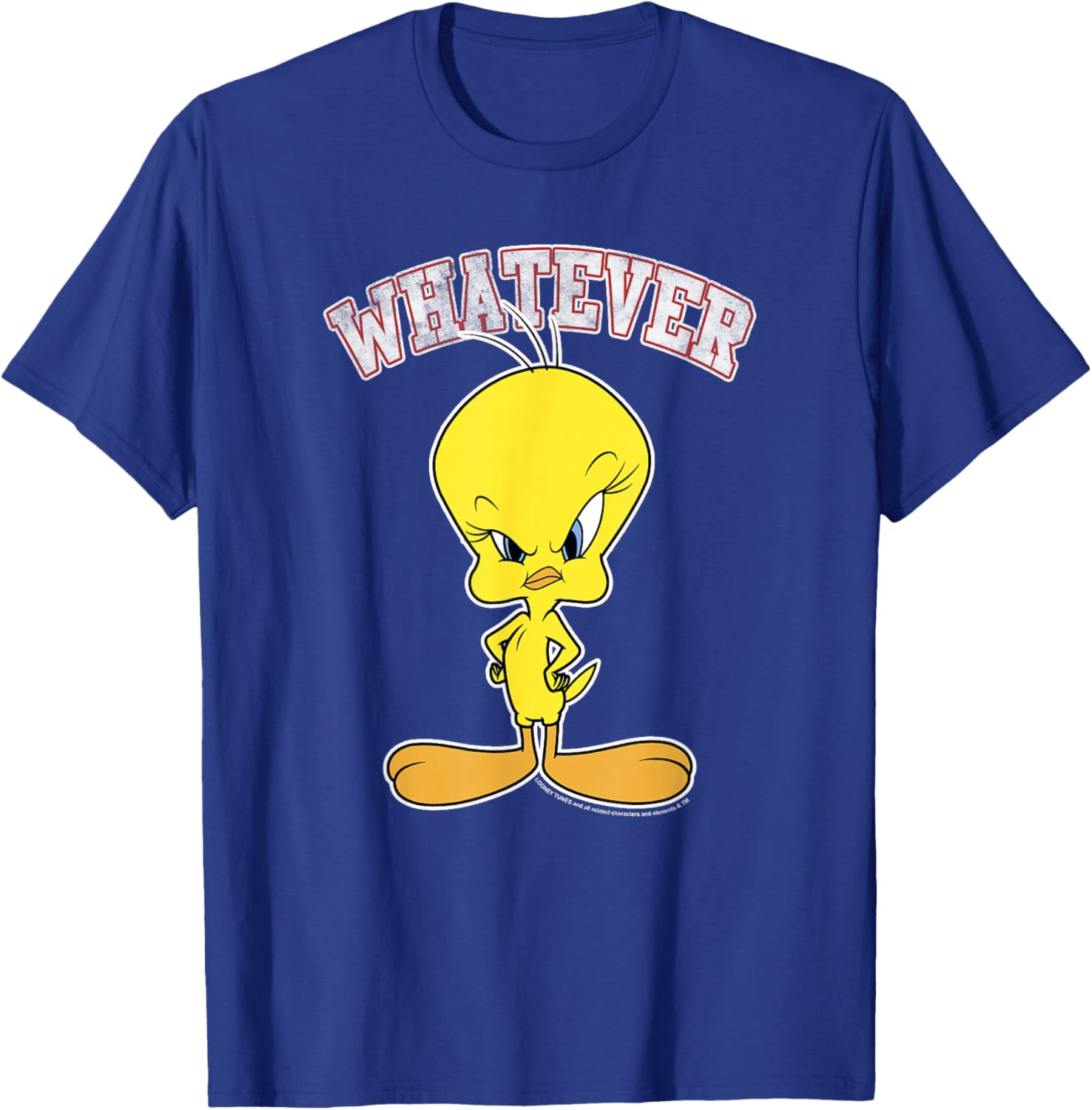 Looney Tunes Tweety Mad Face T-Shirt for Fun Casual Wear - 12