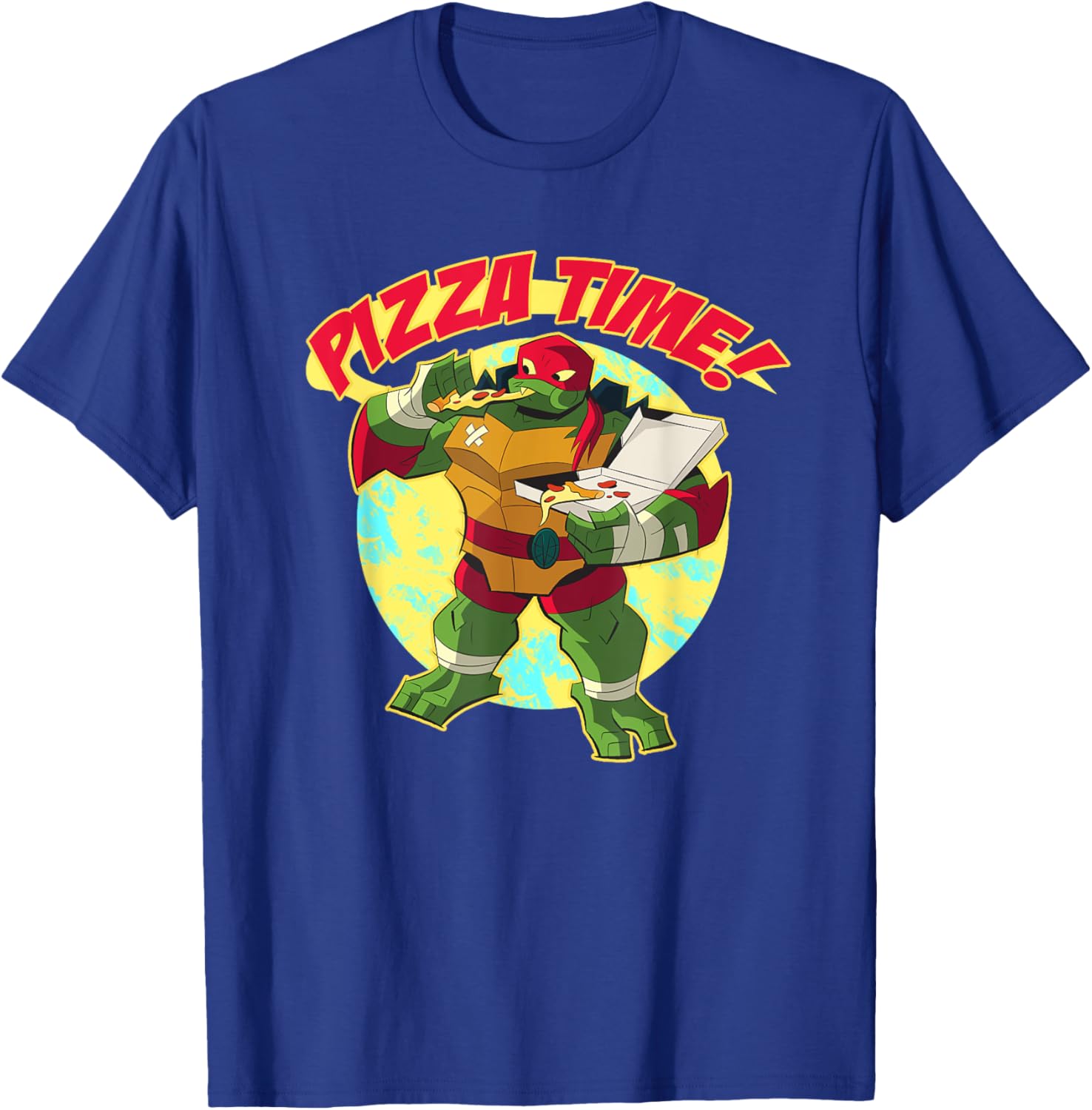 Mademark Teenage Mutant Ninja Turtles Raphael Pizza Time T-Shirt - 3