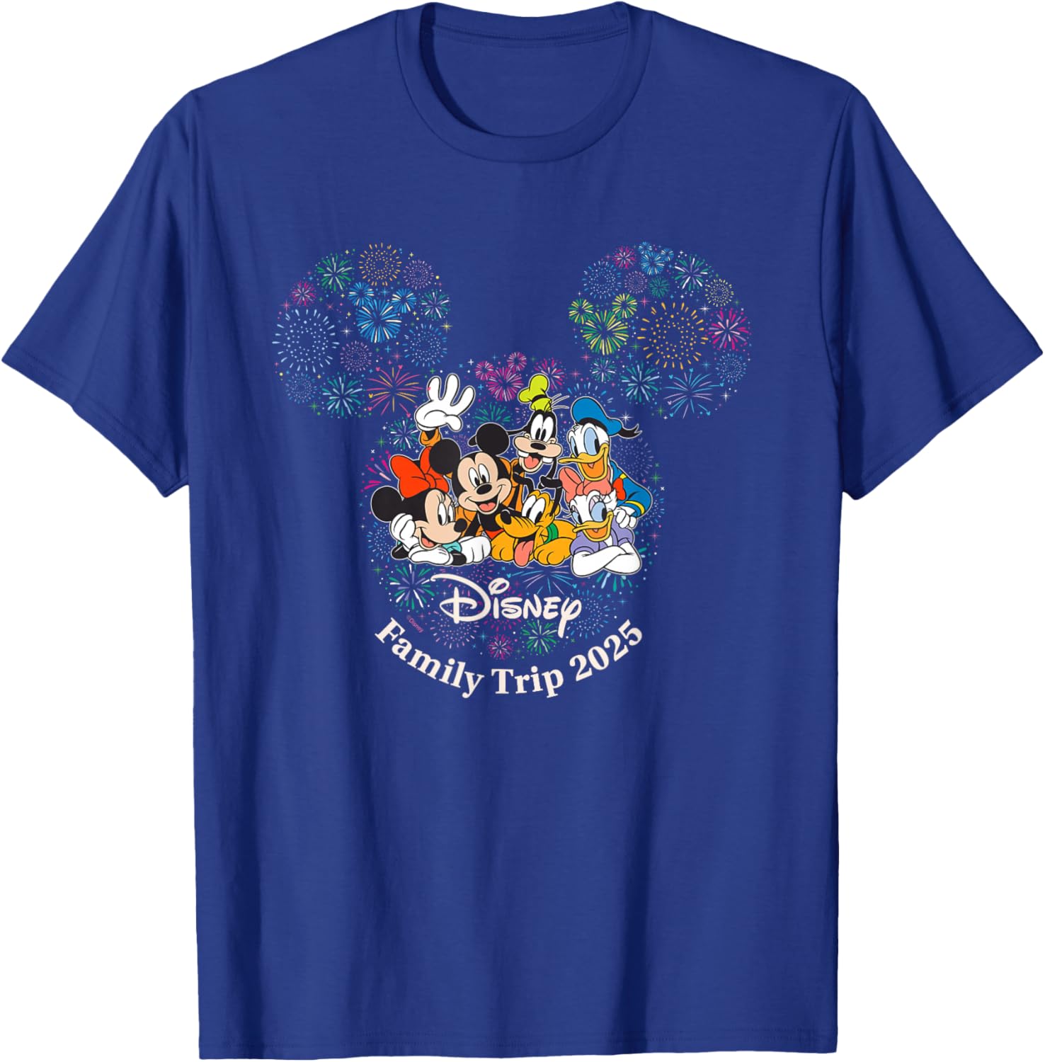 Disney Mickey & Friends Fireworks Vacation Family T-Shirt 2025 - 14