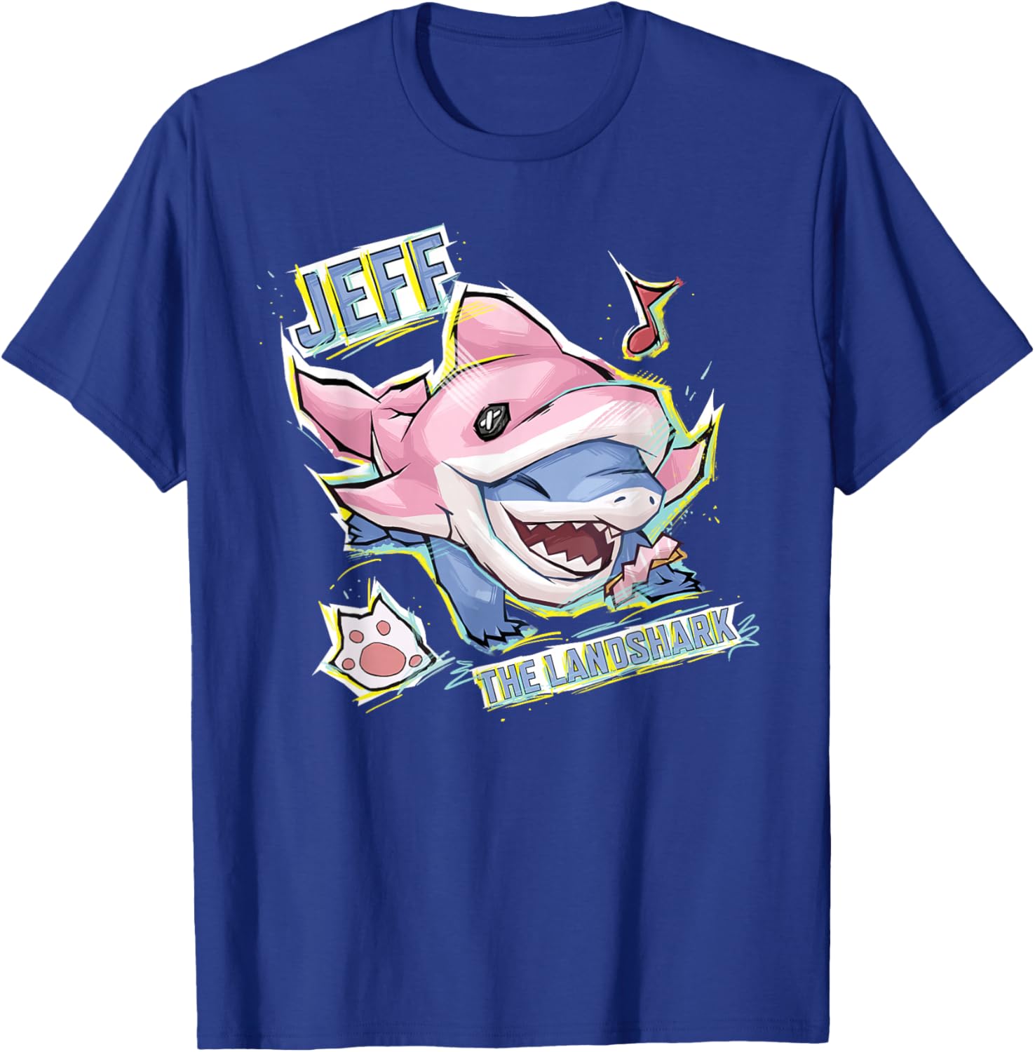 Marvel Rivals PVP Jeff the Land Shark Dolphin Skin T-Shirt for Fans - 6