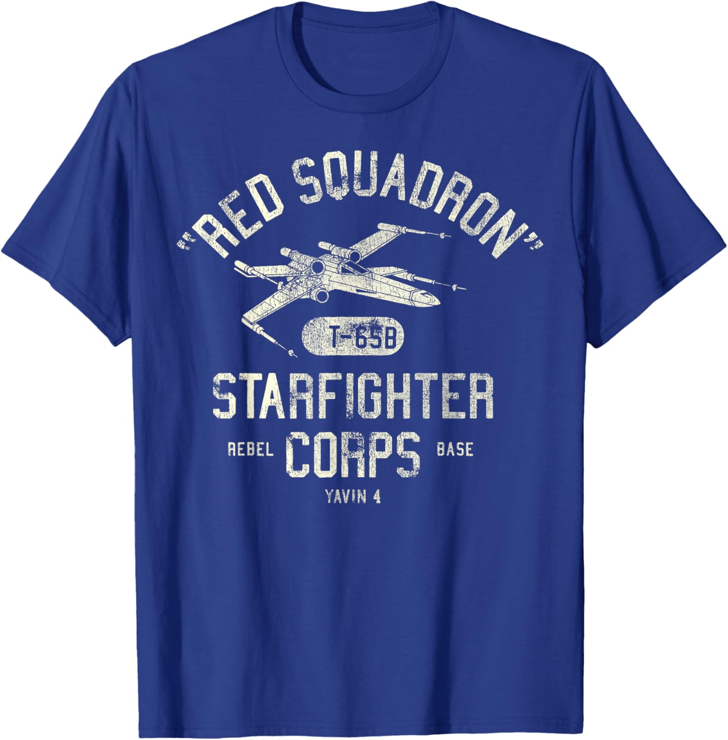 Star Wars X-Wing Starfighter Corps Collegiate T-Shirt for Fans - 7