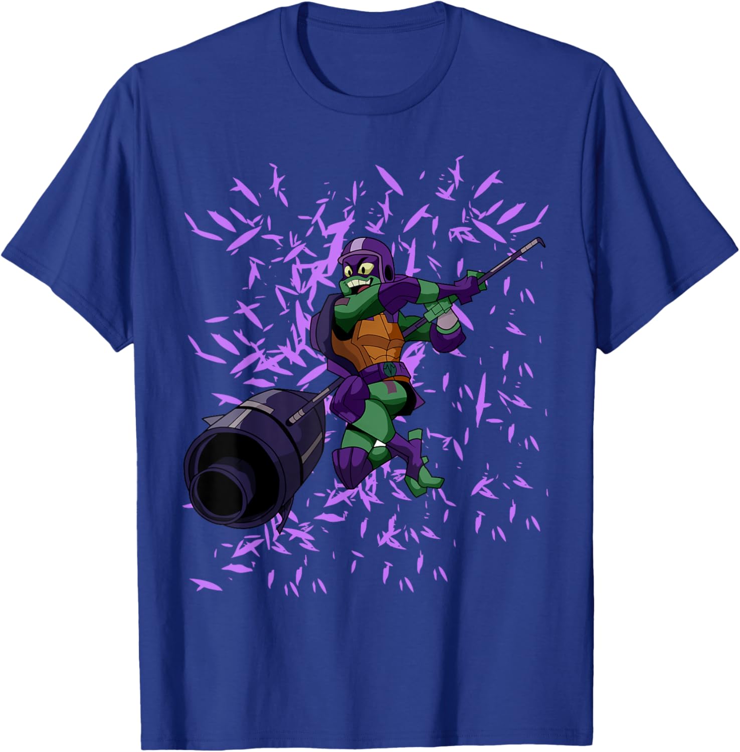 Mademark Teenage Mutant Ninja Turtles Donatello Flying Attack T-Shirt - 17