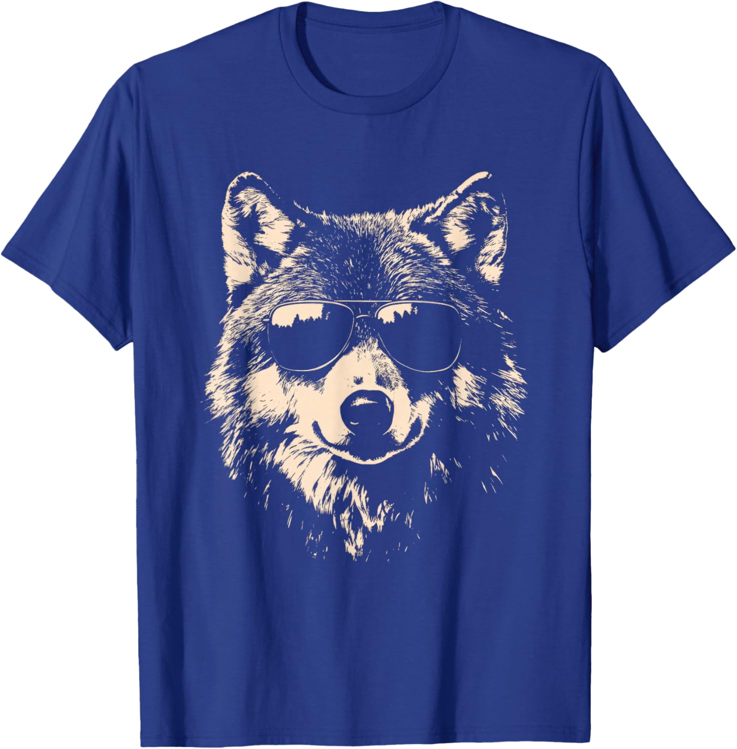 Funny Wolf Rock and Roll T-Shirt for Music Lovers and Wolf Fans - 4