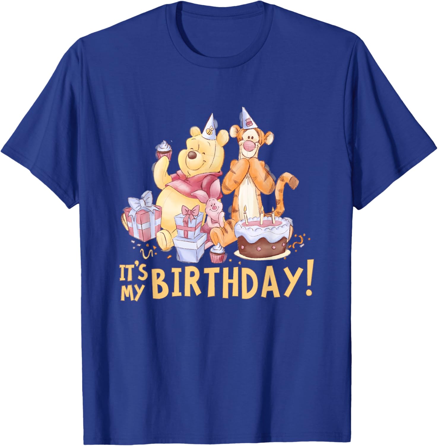 Disney Winnie the Pooh Birthday T-Shirt for Kids - Cute Party Apparel - 9