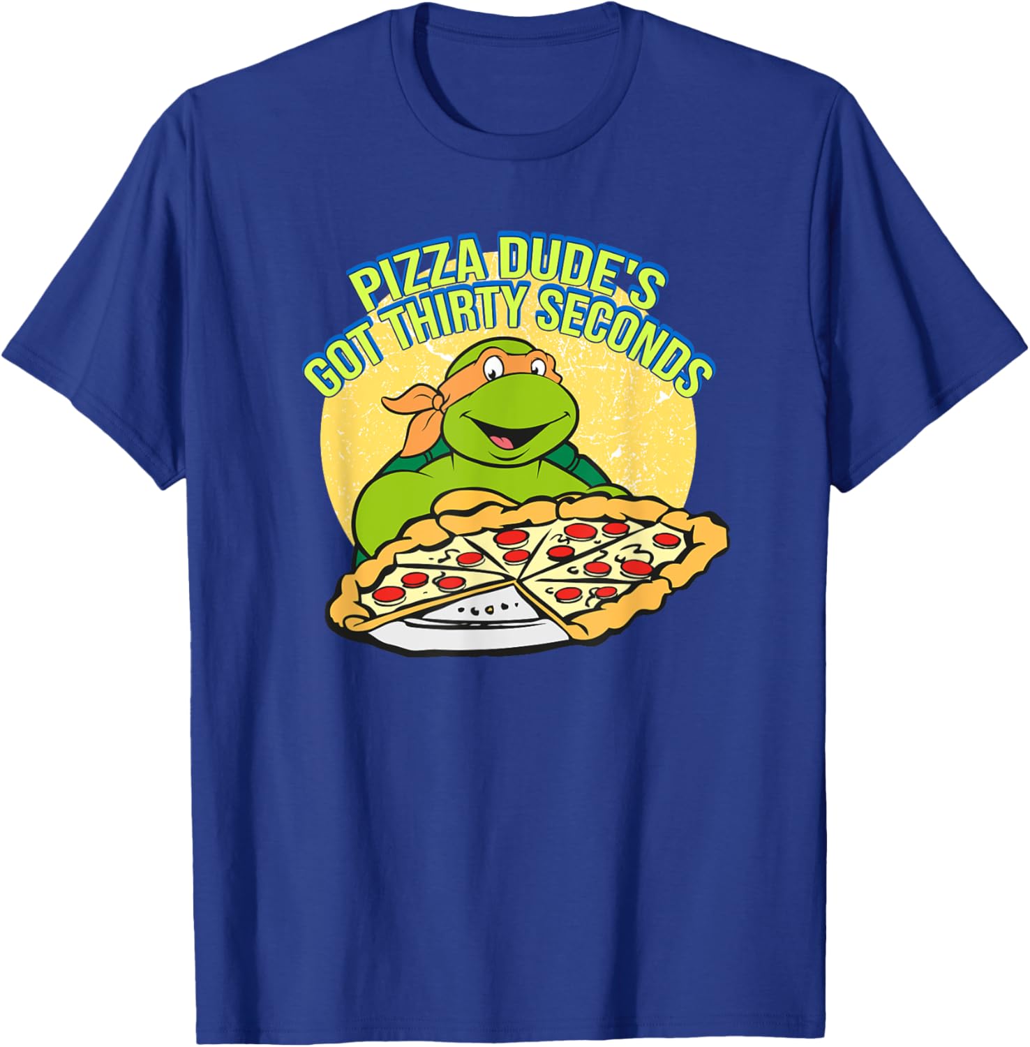 Mademark Teenage Mutant Ninja Turtles Michelangelo Pizza Dude T-Shirt - 12