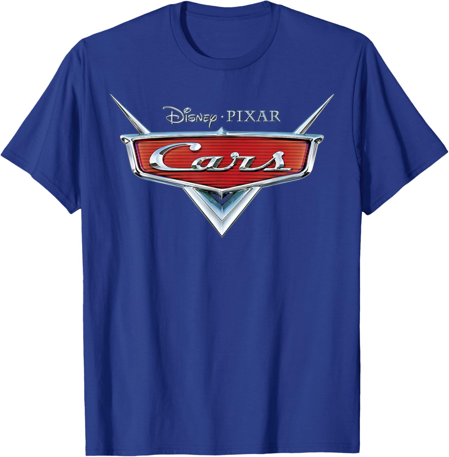 Disney Pixar Cars Grill Badge Logo T-Shirt for Kids and Adults - 2