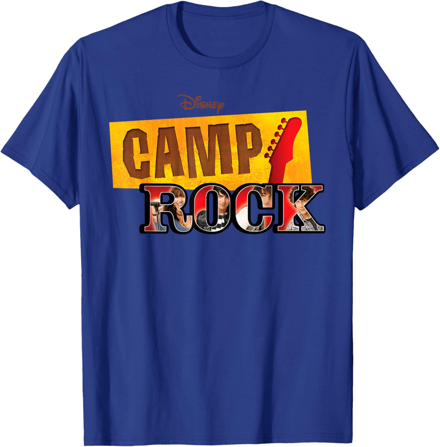 Disney Camp Rock Series Logo T-Shirt for Fans of Music and Fun - 7