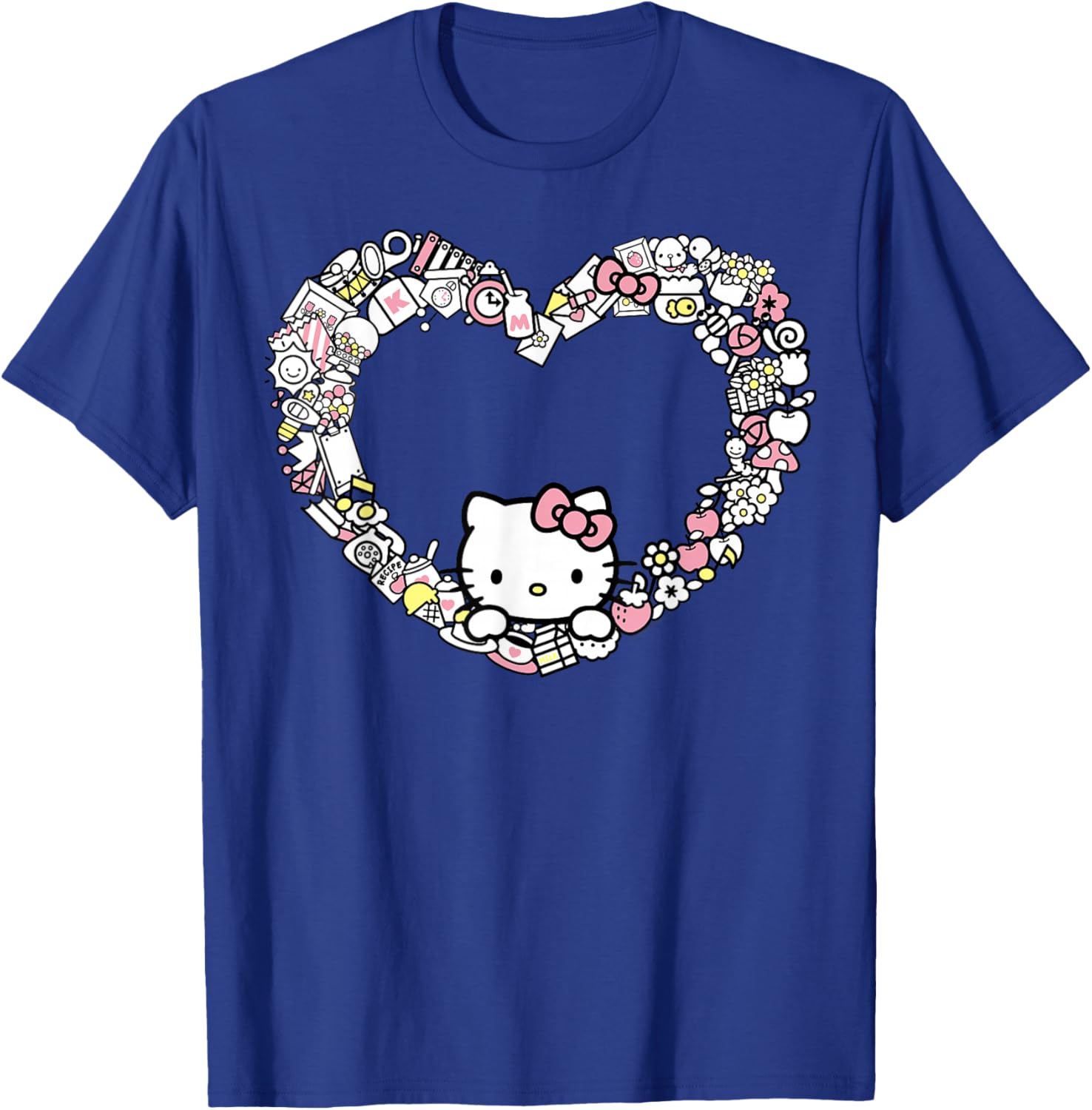 Adorable Hello Kitty Heart Favorite Things T-Shirt for Fans and Collectors - 20