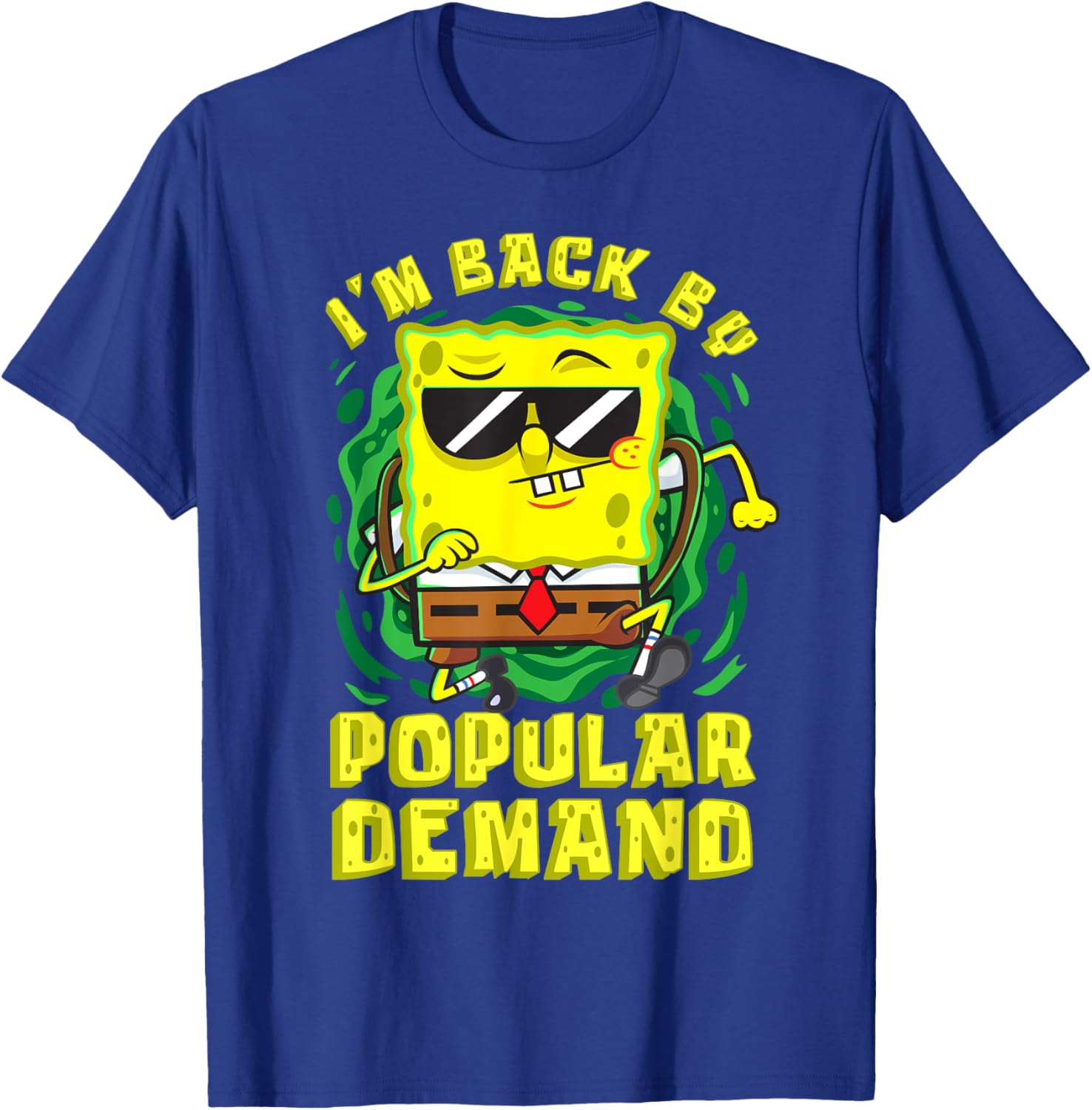 Mademark SpongeBob Im Back T-Shirt for School Fun Trending Apparel - 2
