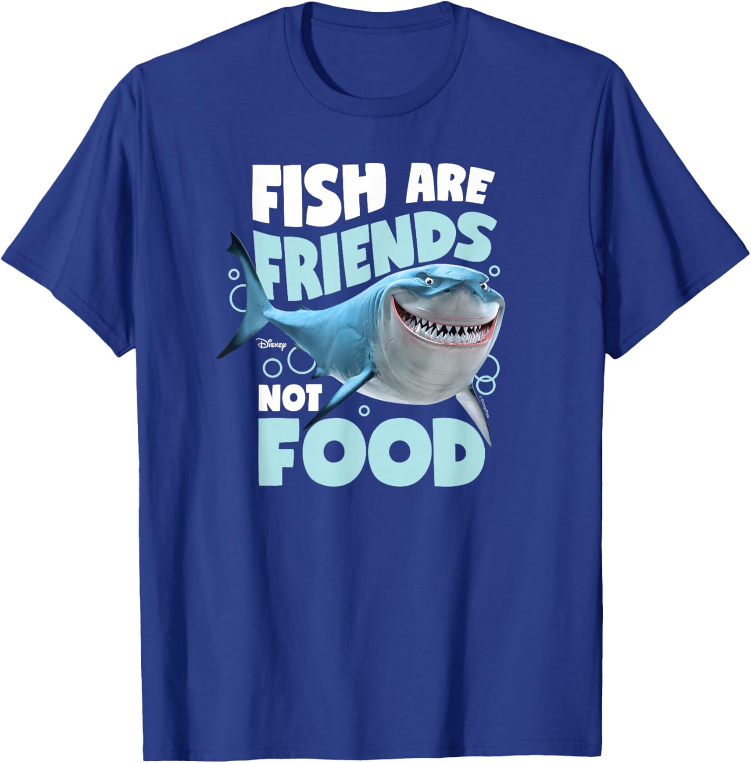 Finding Nemo Fish Are Friends Not Food T-Shirt for Fun Ocean Lovers - 12