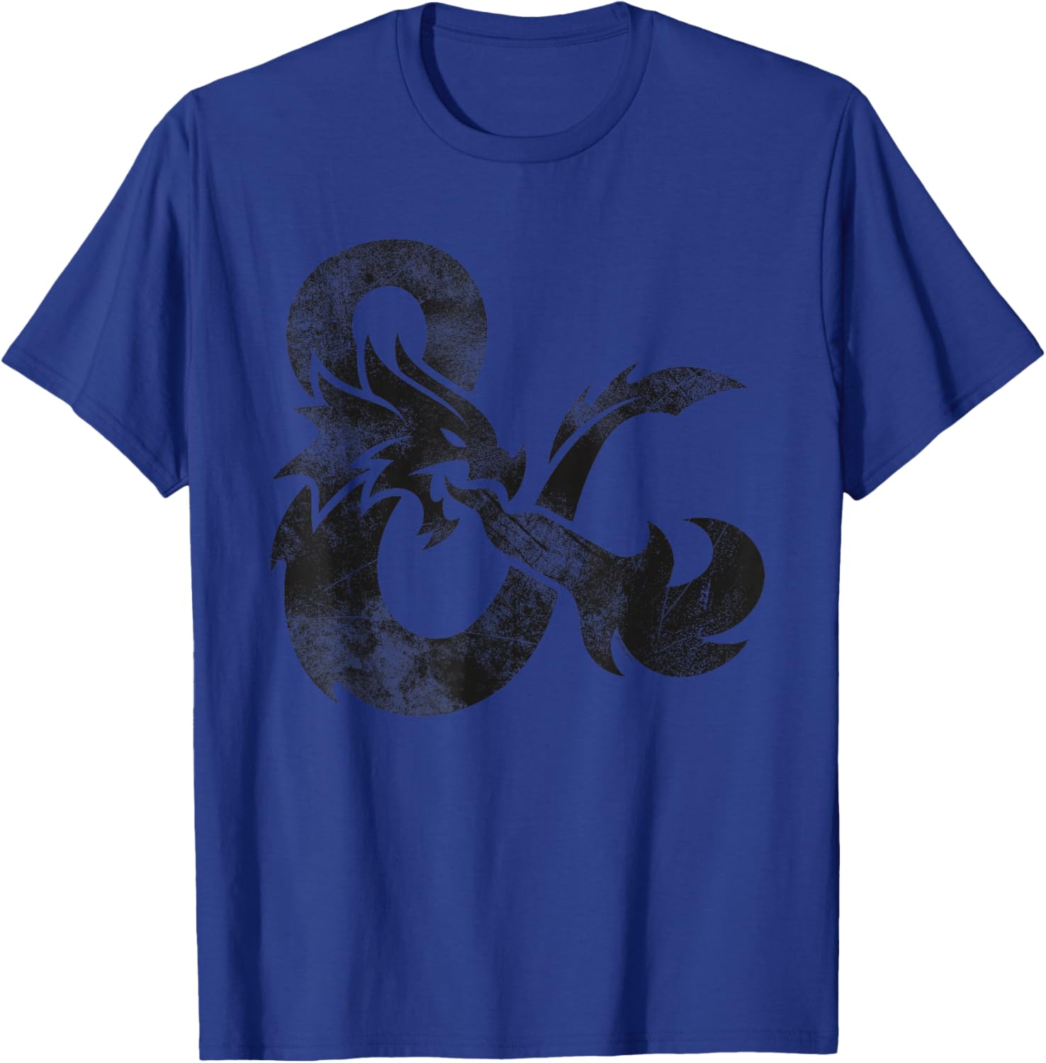 Dungeons and Dragons Distressed Ampersand Logo Tee for Fans - 1