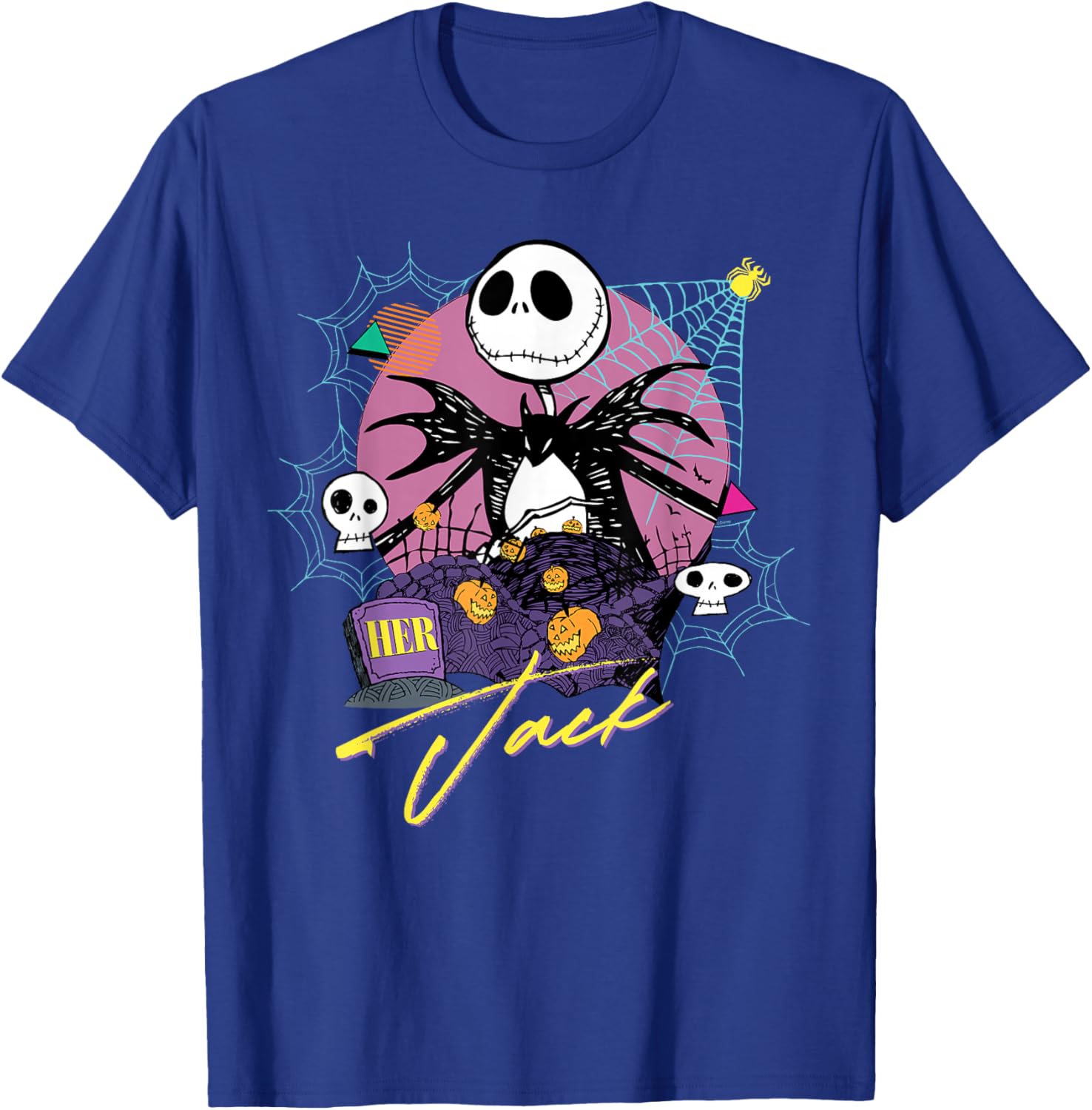 Disney The Nightmare Before Christmas Matching Her Jack T-Shirt for Fans - 20